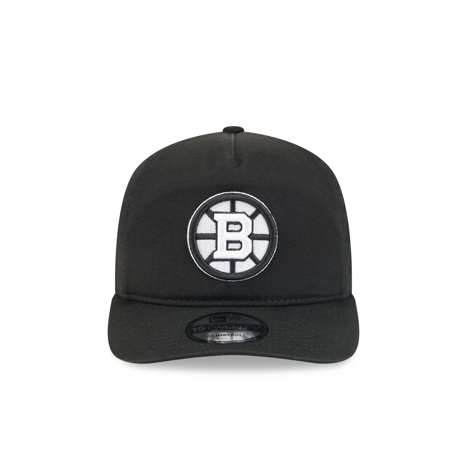 Boston Bruins Black and White 19TWENTY Snapback Hat - Image 2