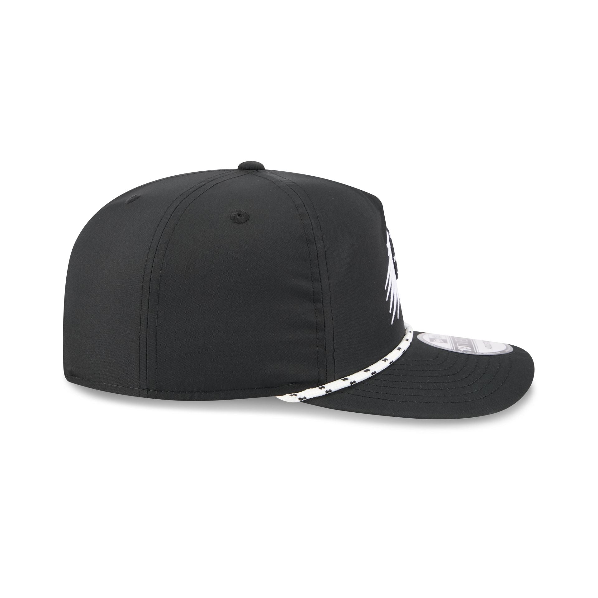 Phoenix Suns Black and White Rope 19TWENTY Snapback Hat - Image 5