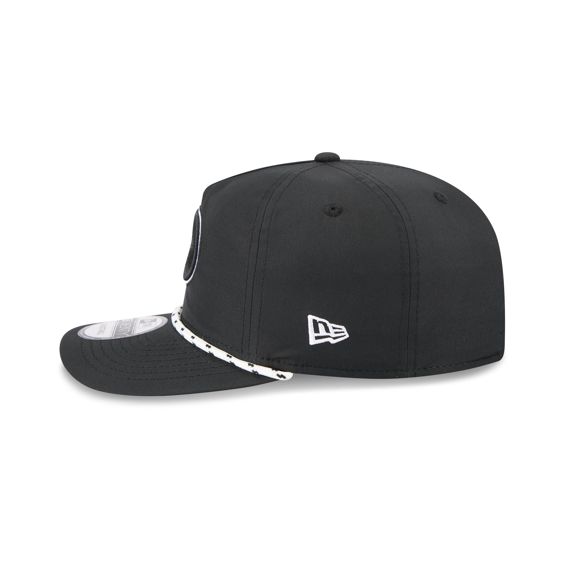 Philadelphia Flyers Black and White Rope 19TWENTY Snapback Hat - Image 4