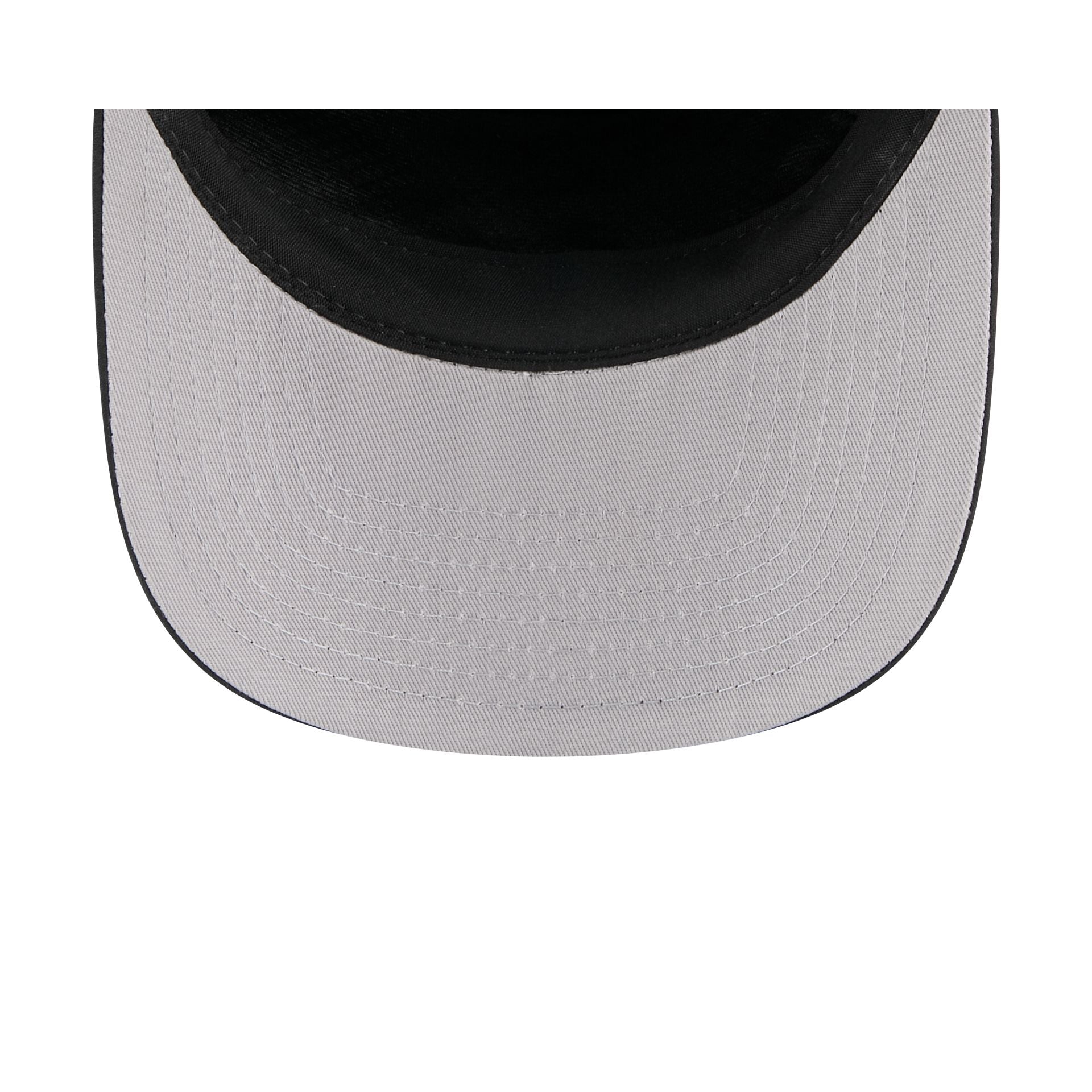 Notre Dame Fighting Irish Black and White Rope 19TWENTY Snapback Hat - Image 7