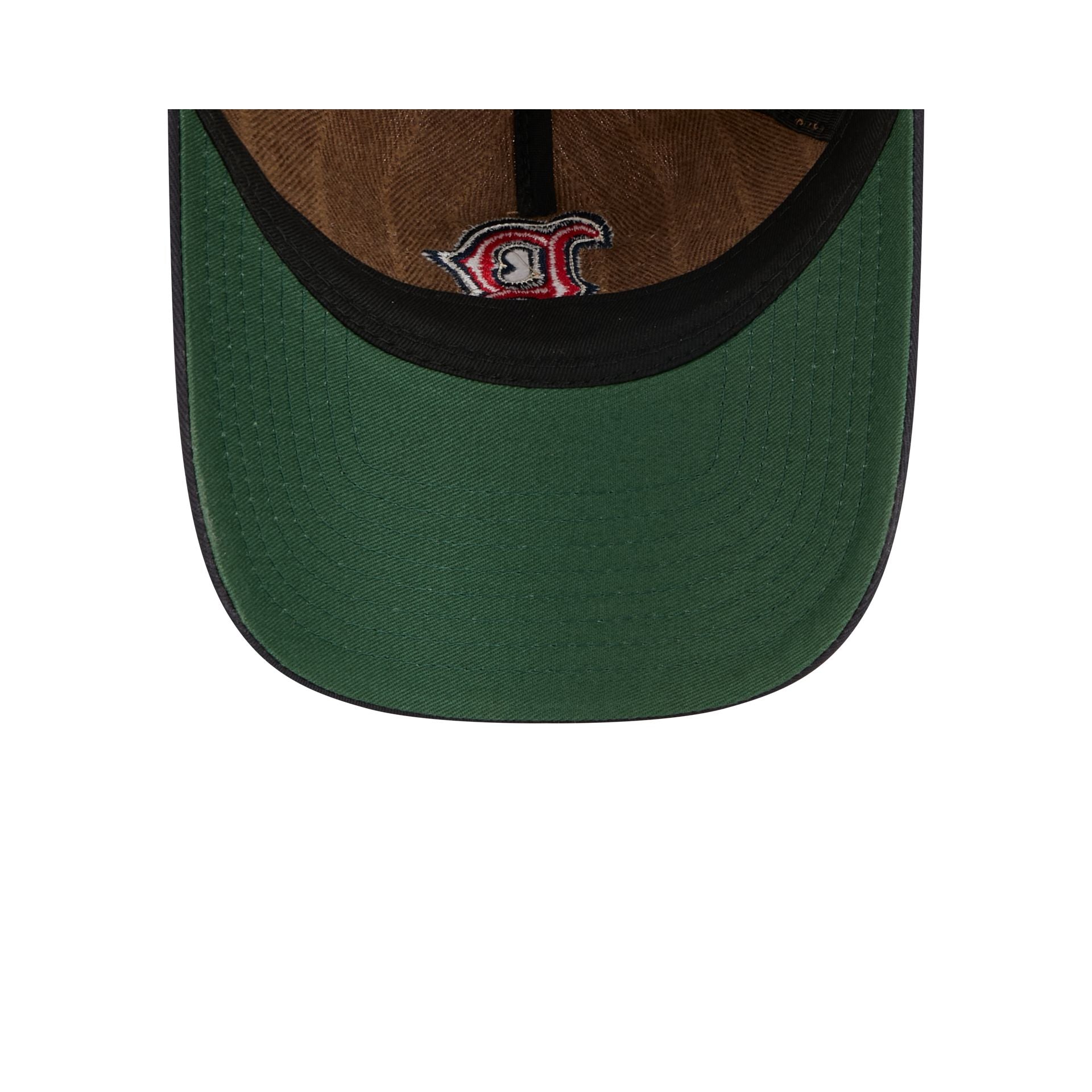 Boston Red Sox Three Looms Wool Pinstripe 9TWENTY A-Frame Adjustable Hat - Image 7