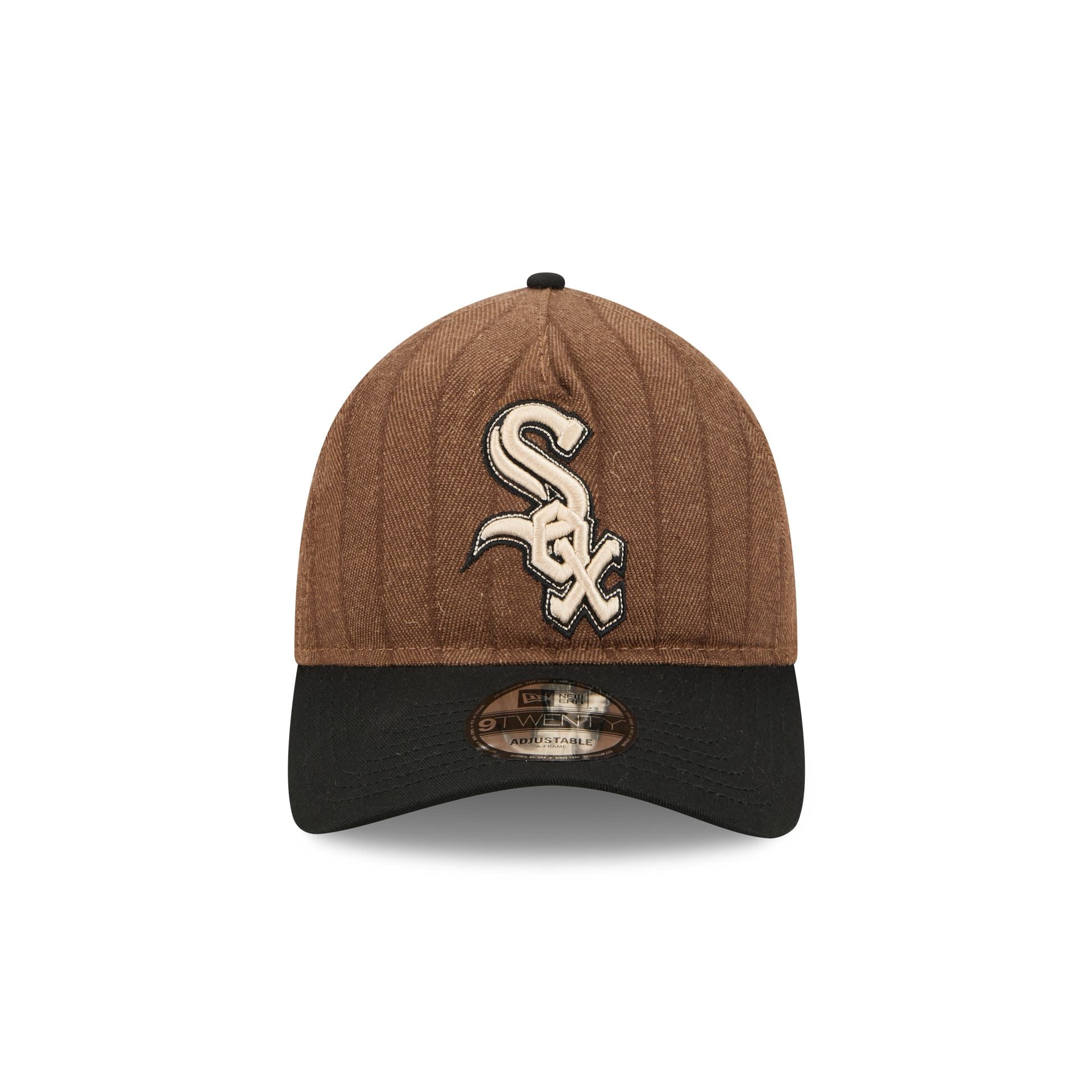 Chicago White Sox Three Looms Wool Pinstripe 9TWENTY A-Frame Adjustable Hat - Image 2