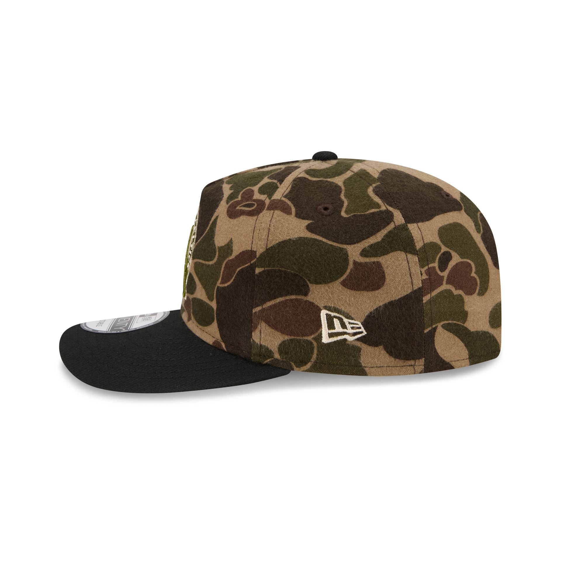 Boston Celtics Three Looms Wool Duck Camo 19TWENTY Adjustable Hat - Image 4