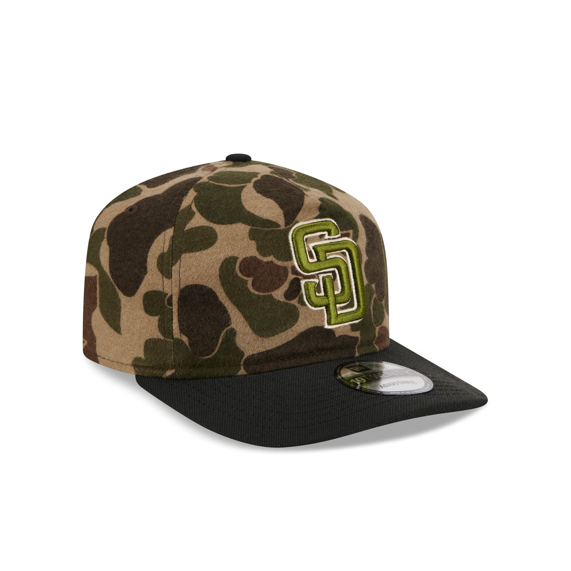 San Diego Padres Three Looms Wool Duck Camo 19TWENTY Adjustable Hat - Image 3