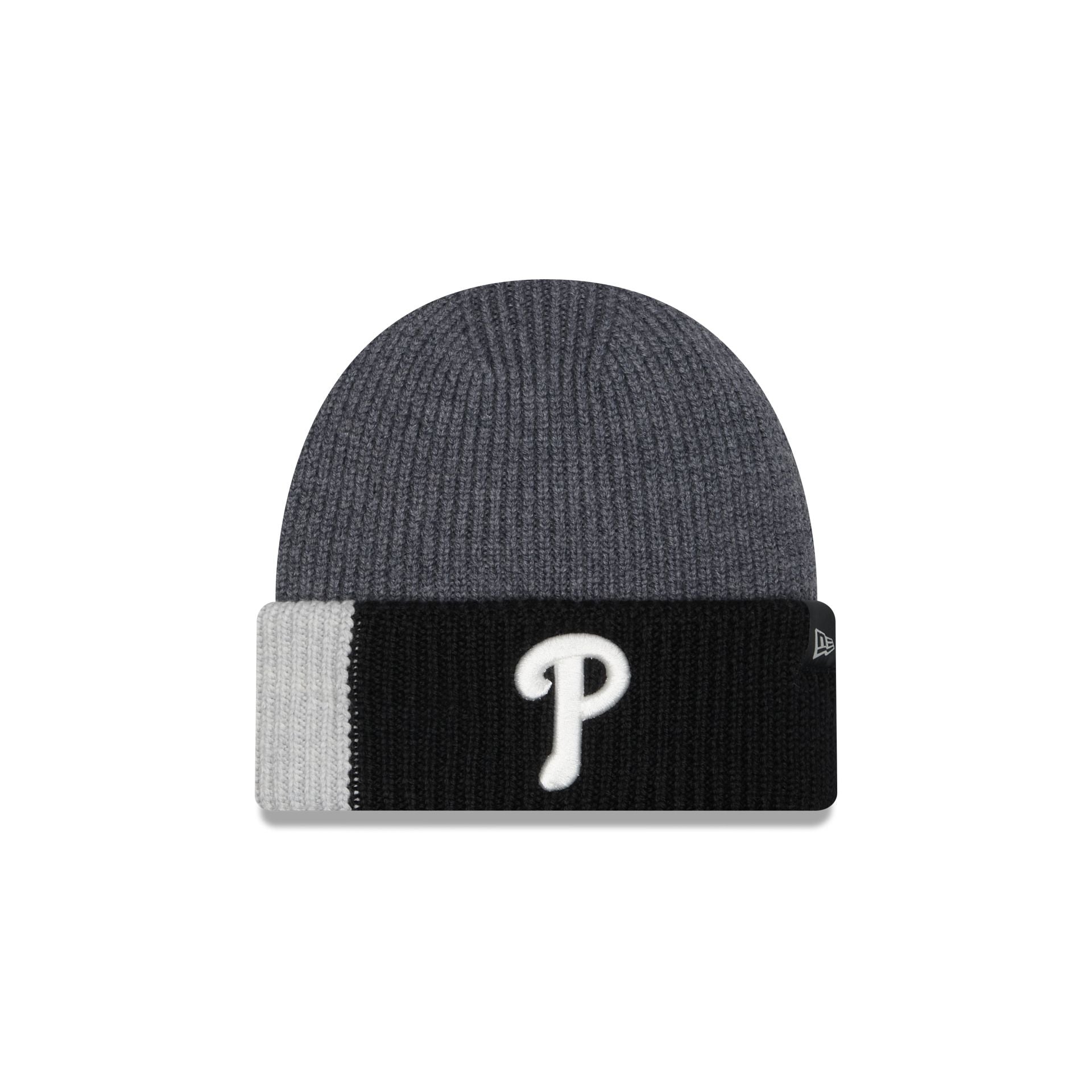 Philadelphia Phillies Merino Wool Color Block Cuff Knit Hat