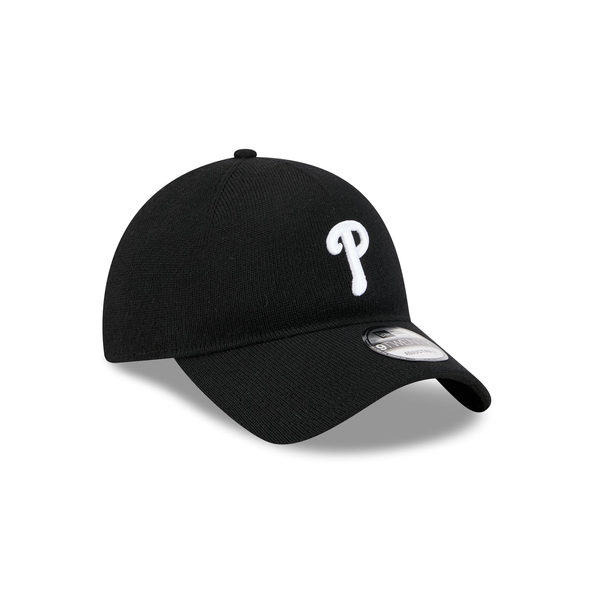 Philadelphia Phillies Merino Wool Black 9TWENTY Adjustable Hat - Image 3