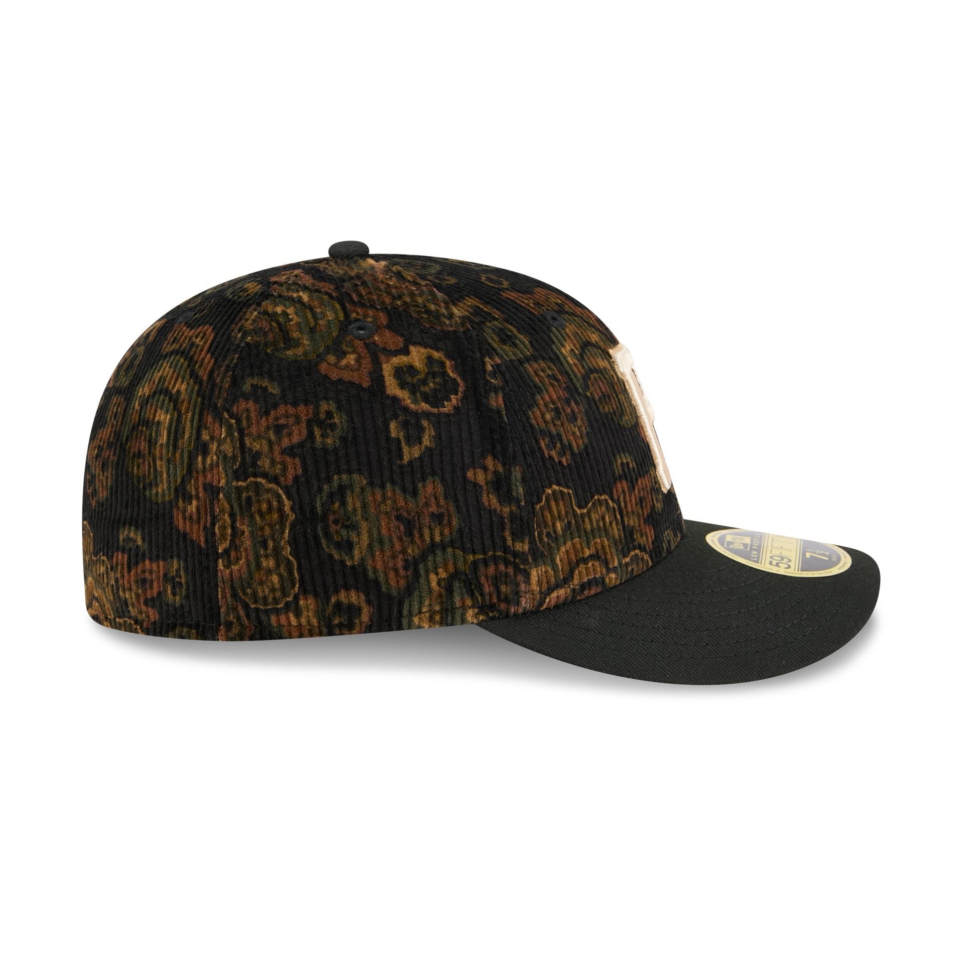 Pittsburgh Pirates Three Looms Floral Cord Low Profile 59FIFTY Fitted Hat - Image 5