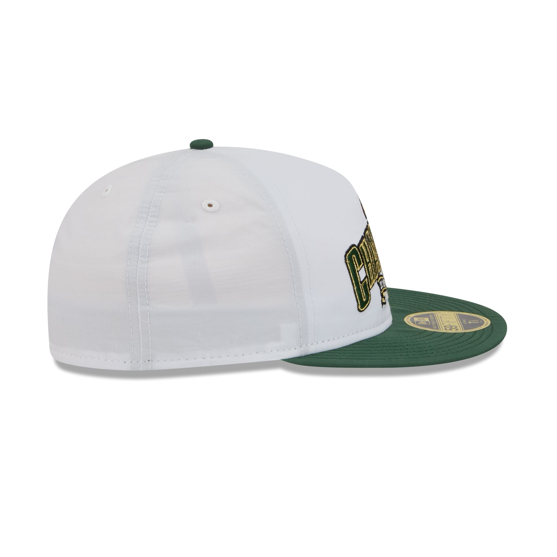 Milwaukee Bucks Champions White Retro Crown 59FIFTY Fitted Hat - Image 5