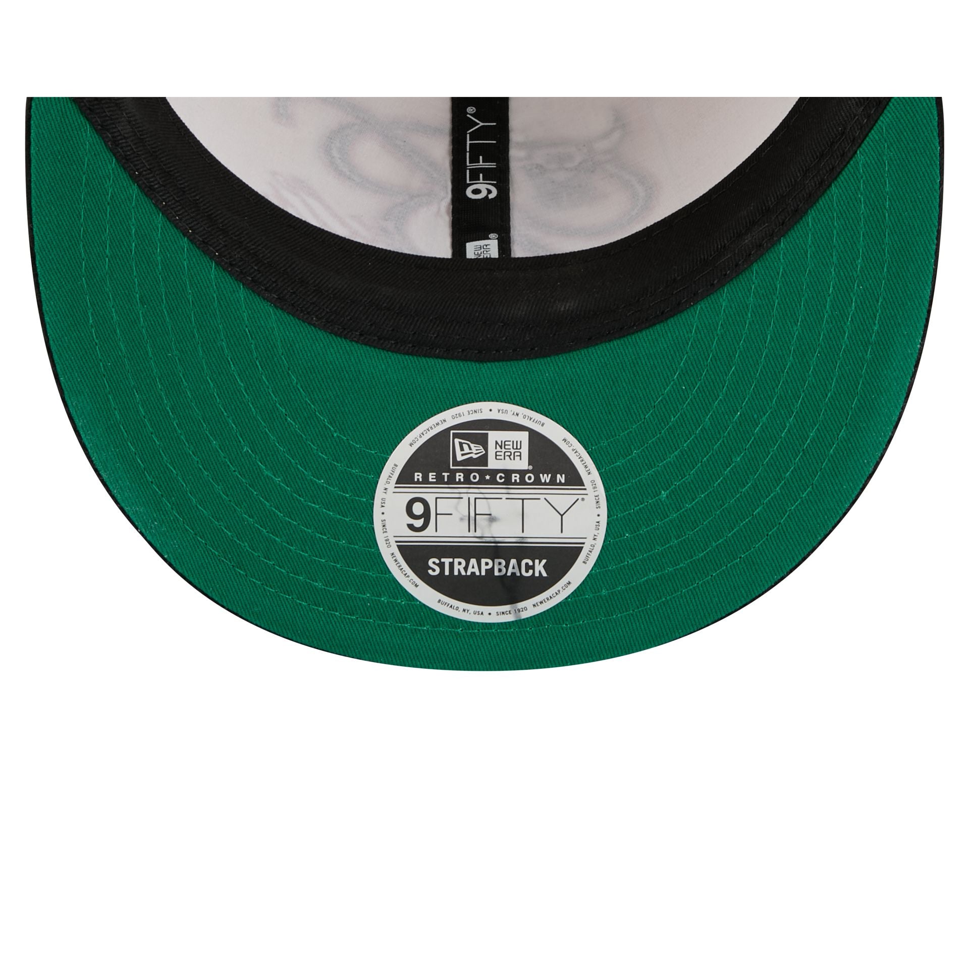 Chicago Bulls Pinstripe Script Retro Crown 9FIFTY Adjustable Hat - Image 7