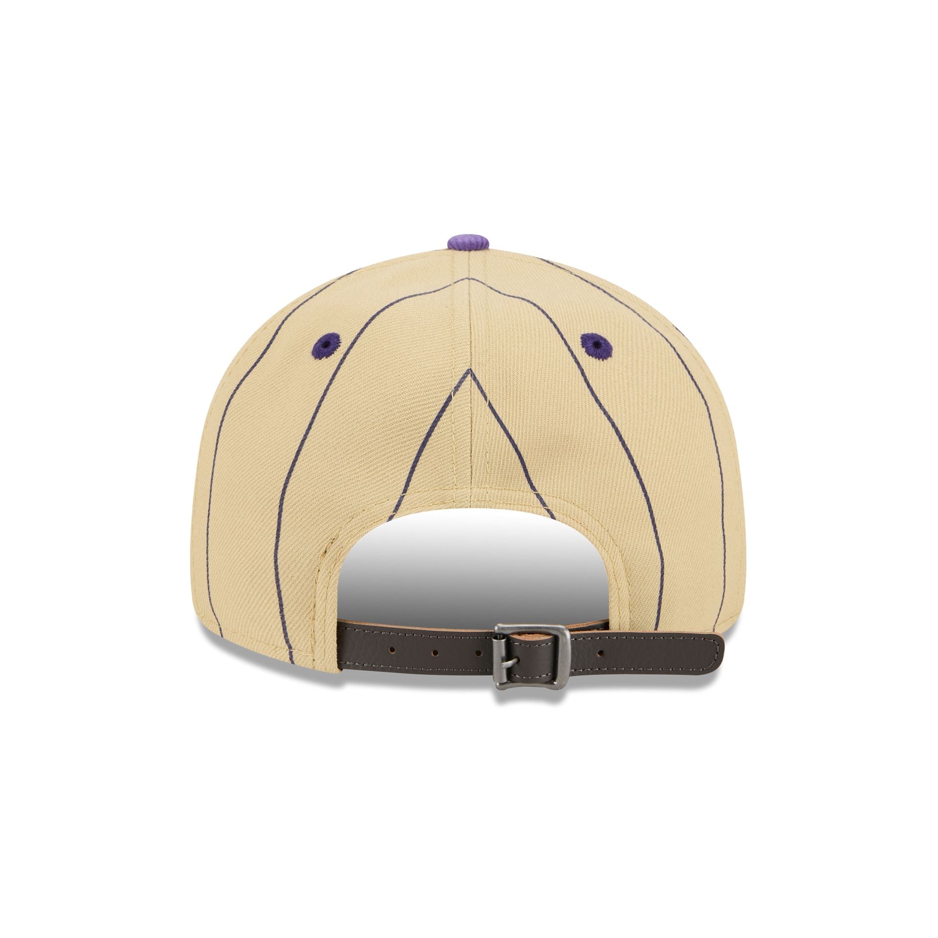 Charlotte Hornets Pinstripe Script Retro Crown 9FIFTY Adjustable Hat - Image 6