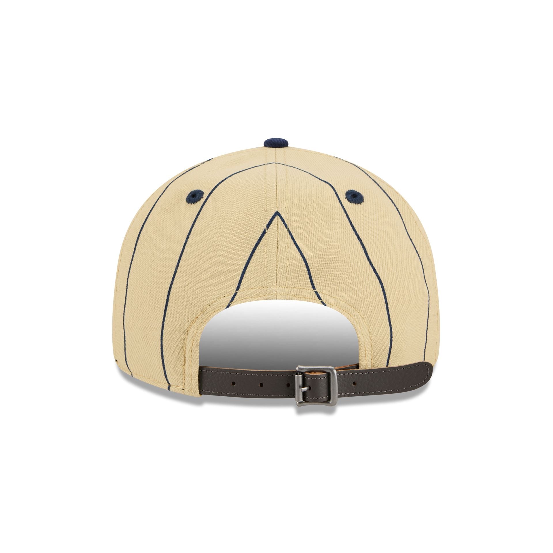 Dallas Mavericks Pinstripe Script Retro Crown 9FIFTY Adjustable Hat - Image 6