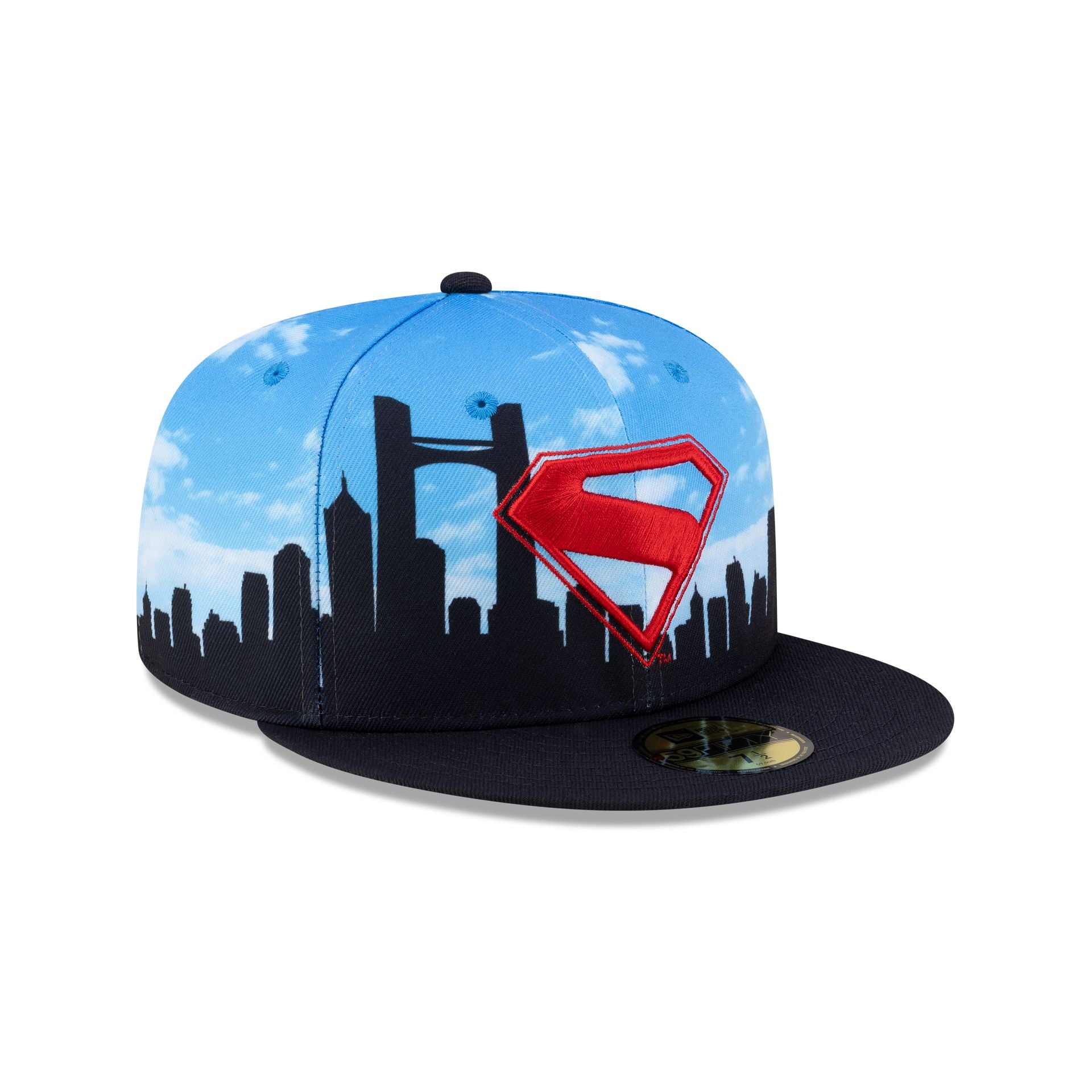 Superman Skyline 59FIFTY Fitted Hat - Image 3