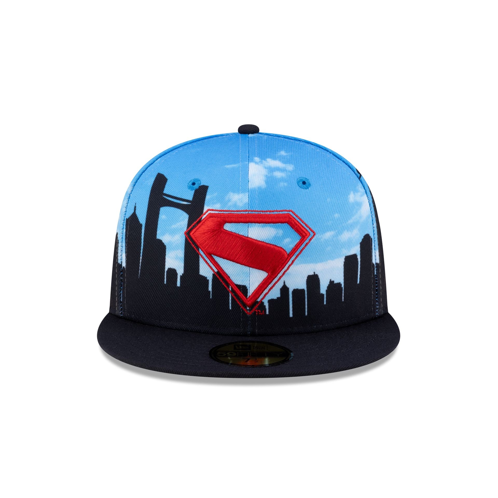 Superman Skyline 59FIFTY Fitted Hat - Image 2