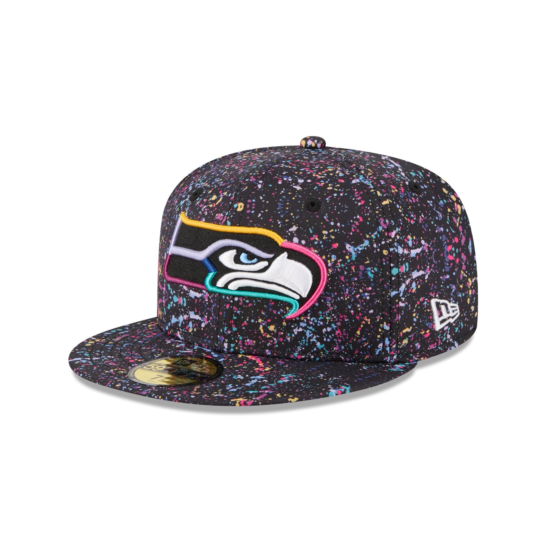Seattle Seahawks 2025 Crucial Catch 59FIFTY Fitted Hat - Image 3