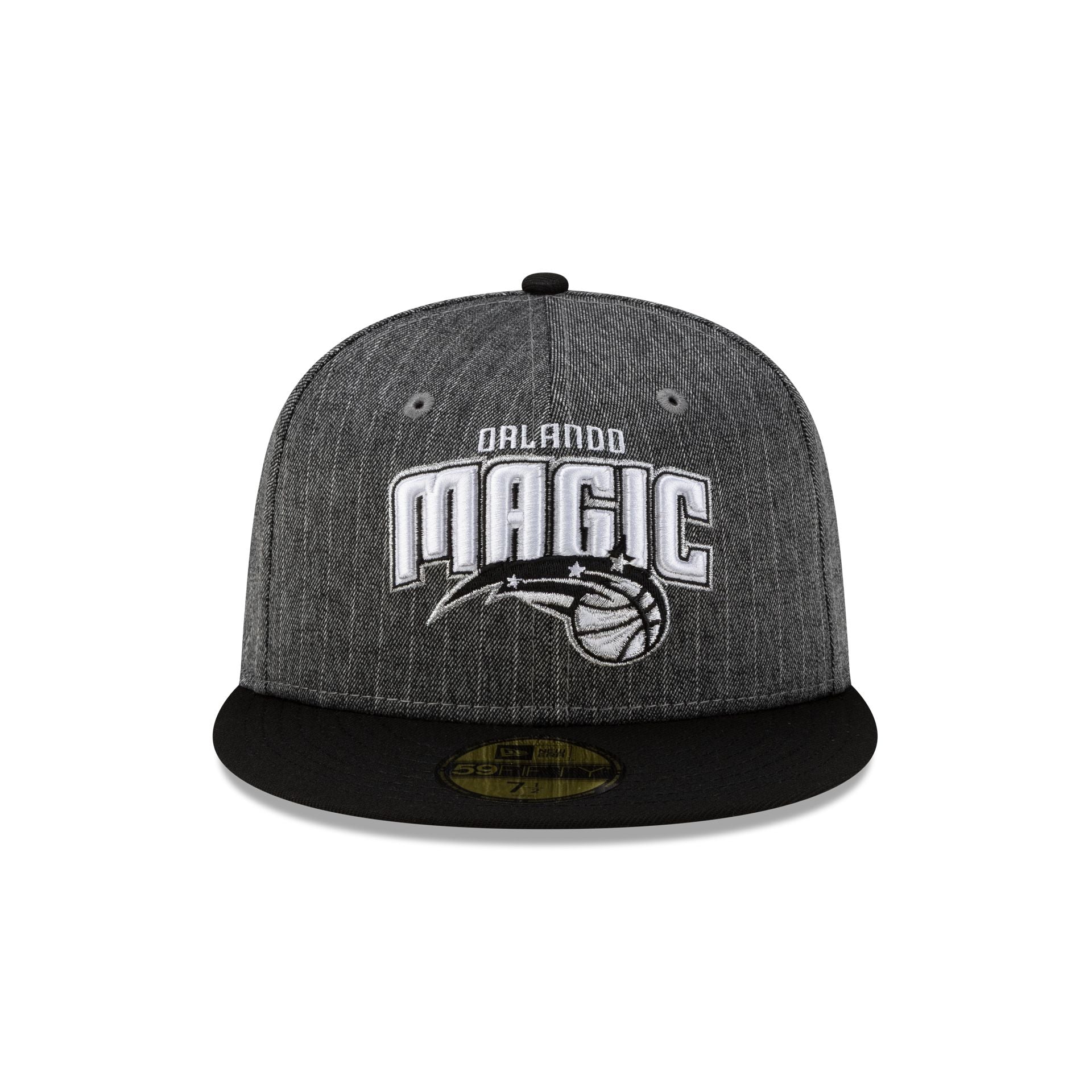 Just Caps Black Pinstripe Orlando Magic 59FIFTY Fitted Hat - Image 2
