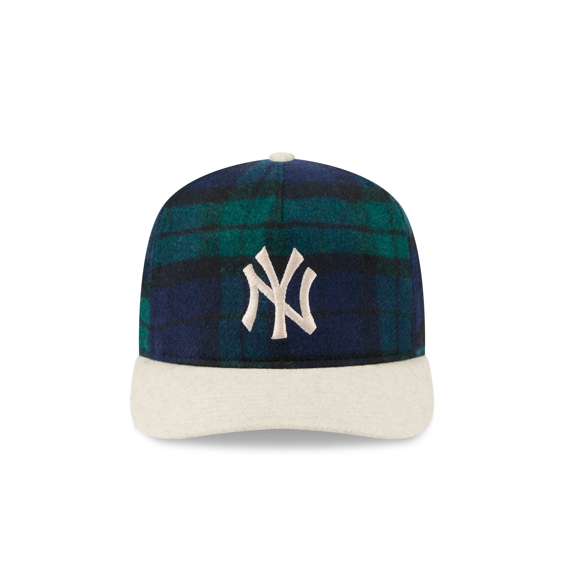 New York Yankees Plaid Letterman 19TWENTY Adjustable Hat - Image 2