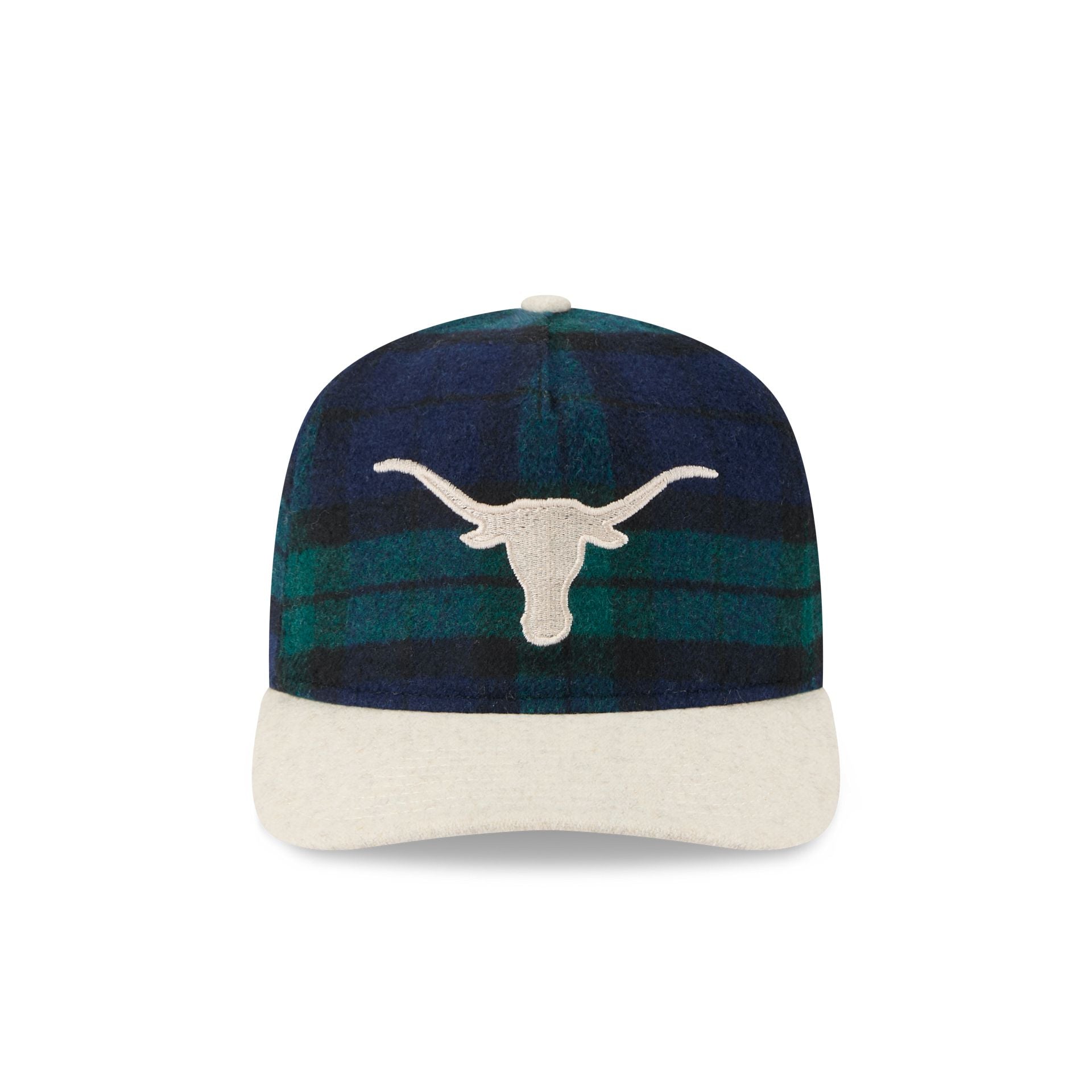 Texas Longhorns Plaid Letterman 19TWENTY Adjustable Hat - Image 2