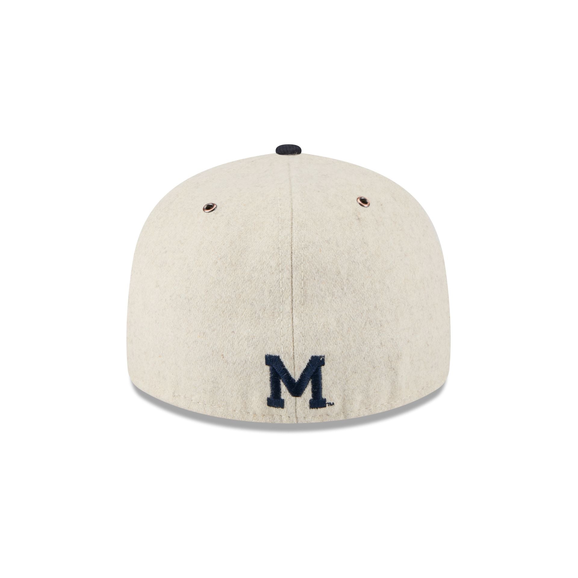 Michigan Wolverines College Vault Wool Letterman Retro Crown 59FIFTY Fitted Hat - Image 6