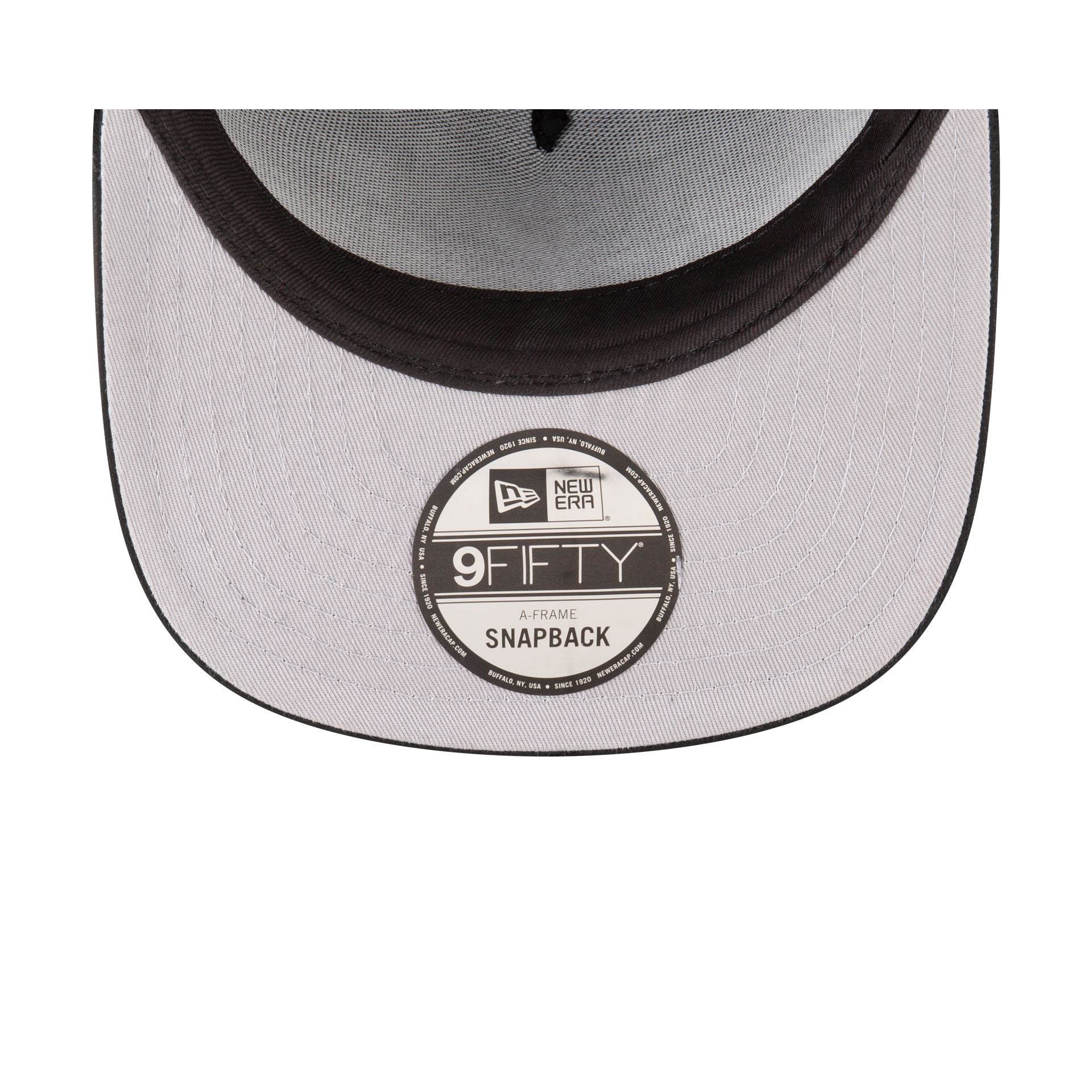 Atlanta Braves Wool Letterman 9FIFTY A-Frame Snapback Hat - Image 7