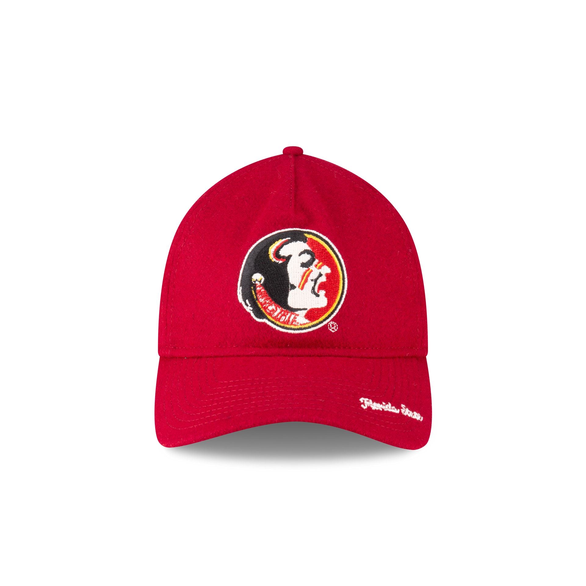 Florida State Seminoles College Vault Wool Letterman 9TWENTY A-Frame Adjustable Hat Adjustable Hat - Image 2