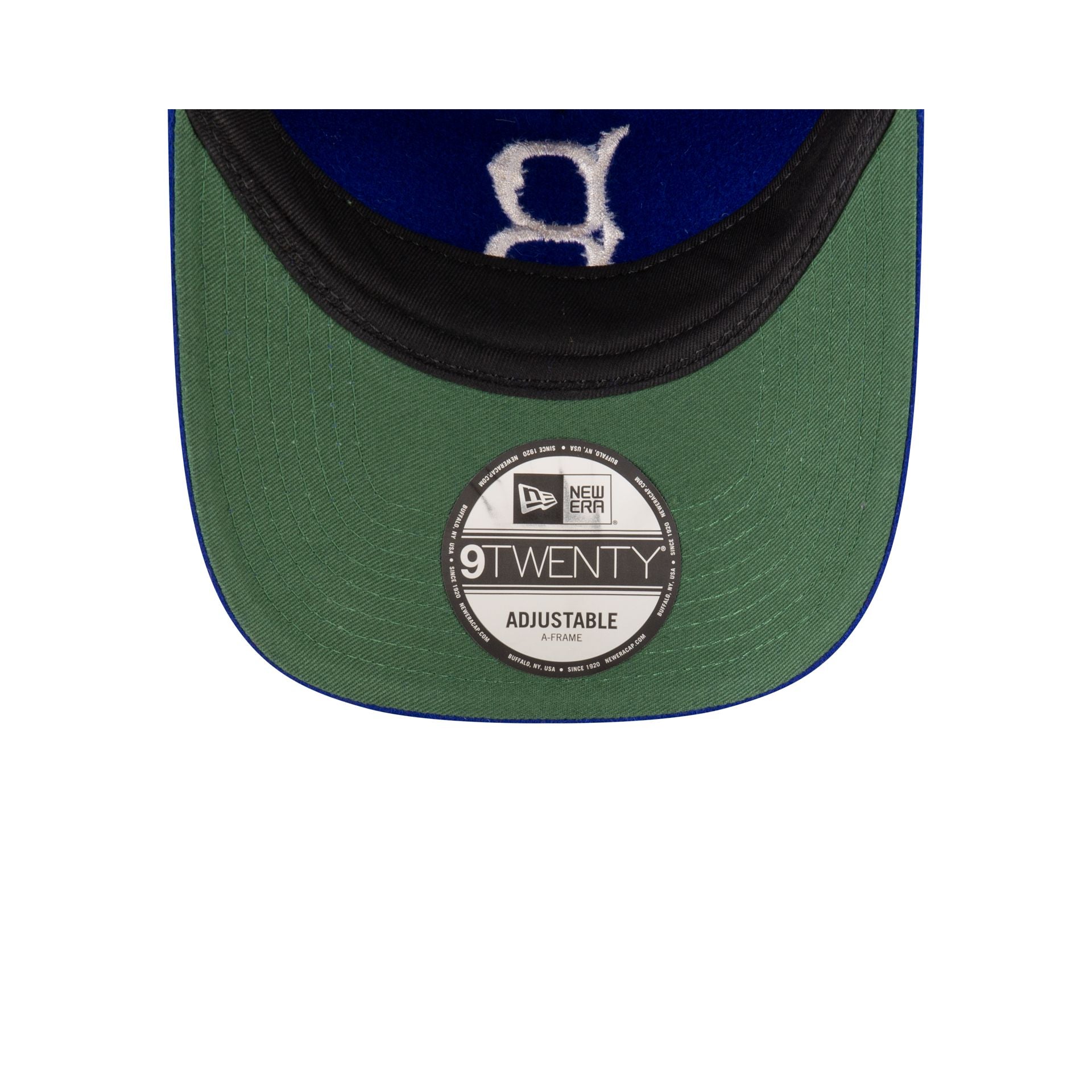 Brooklyn Dodgers Wool Letterman 9TWENTY A-Frame Adjustable Hat Adjustable Hat - Image 7