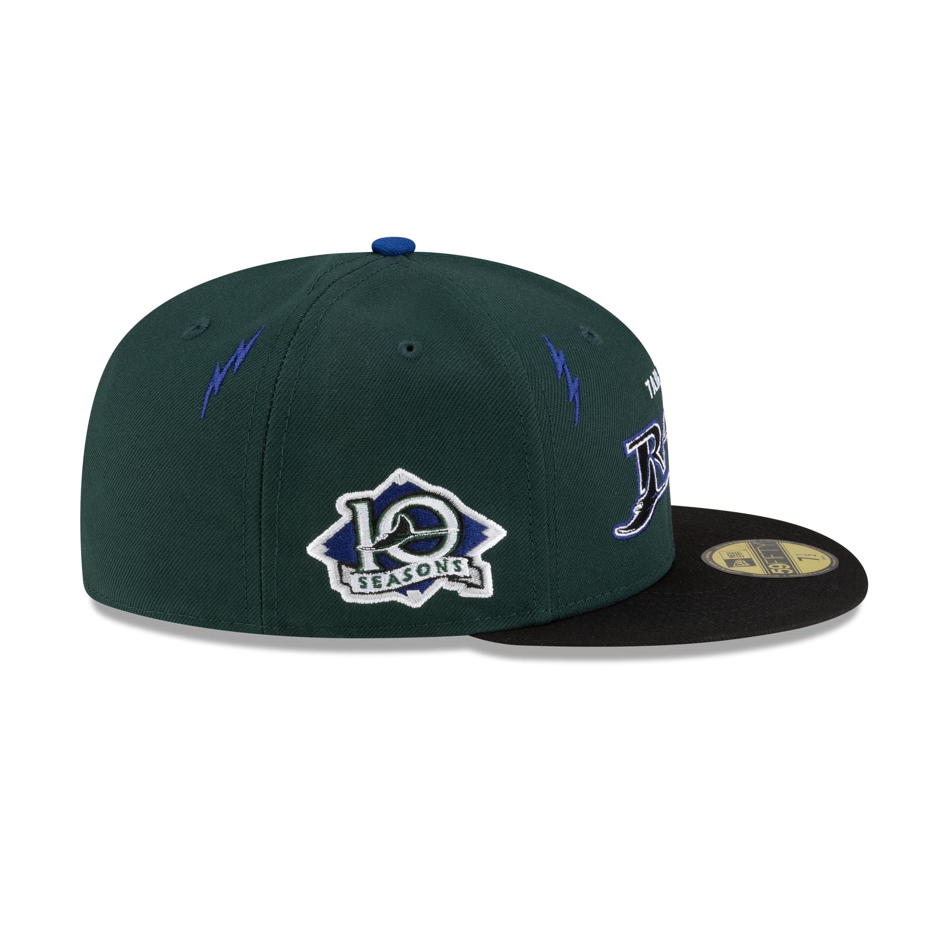 Diet Starts Monday x Tampa Bay Rays Lightening Bolts 59FIFTY Fitted Hat - Image 5