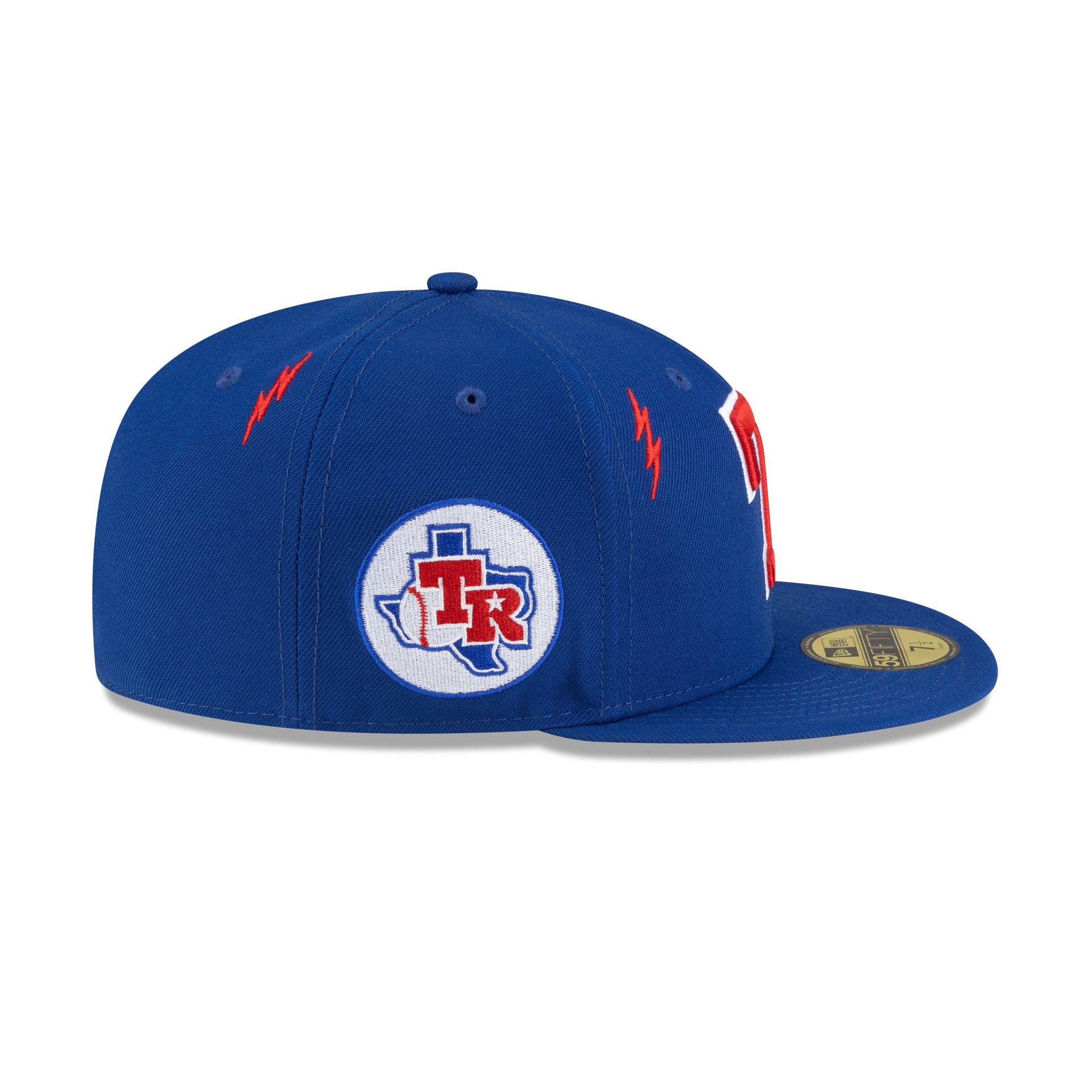 Diet Starts Monday x Texas Rangers Lightening Bolts 59FIFTY Fitted Hat - Image 5