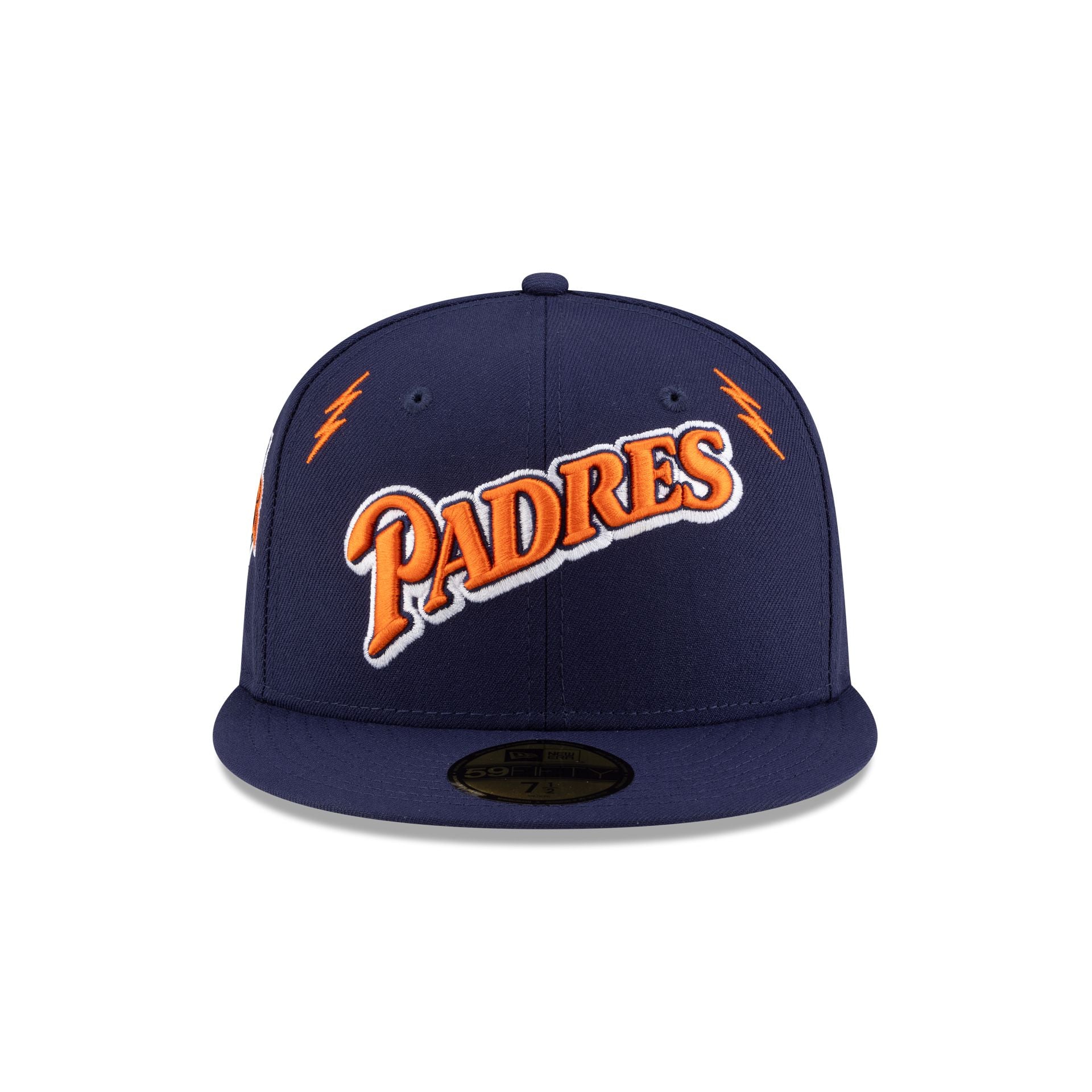 Diet Starts Monday x San Diego Padres Lightening Bolts 59FIFTY Fitted Hat - Image 2