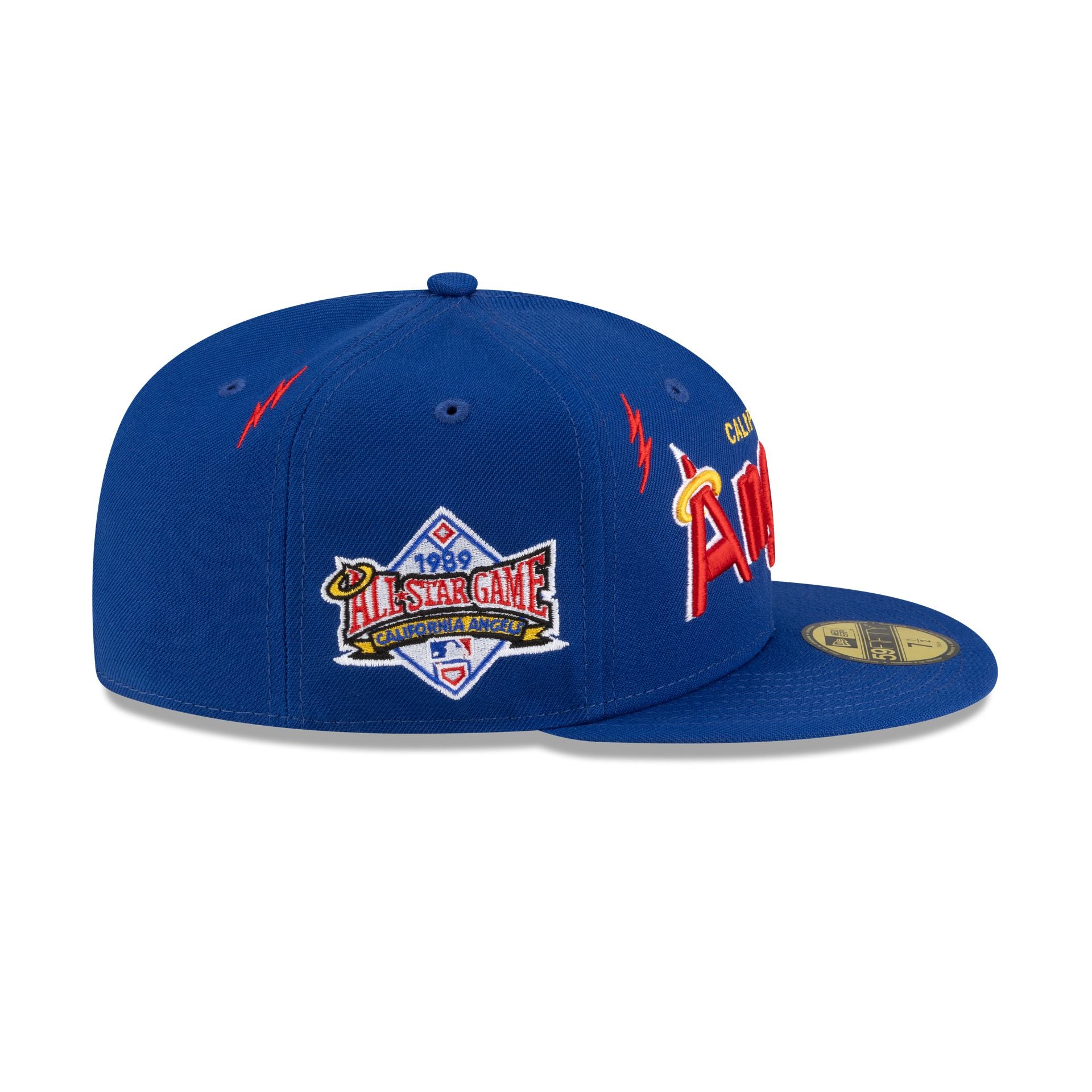 Diet Starts Monday x Los Angeles Angels Lightening Bolts 59FIFTY Fitted Hat - Image 5