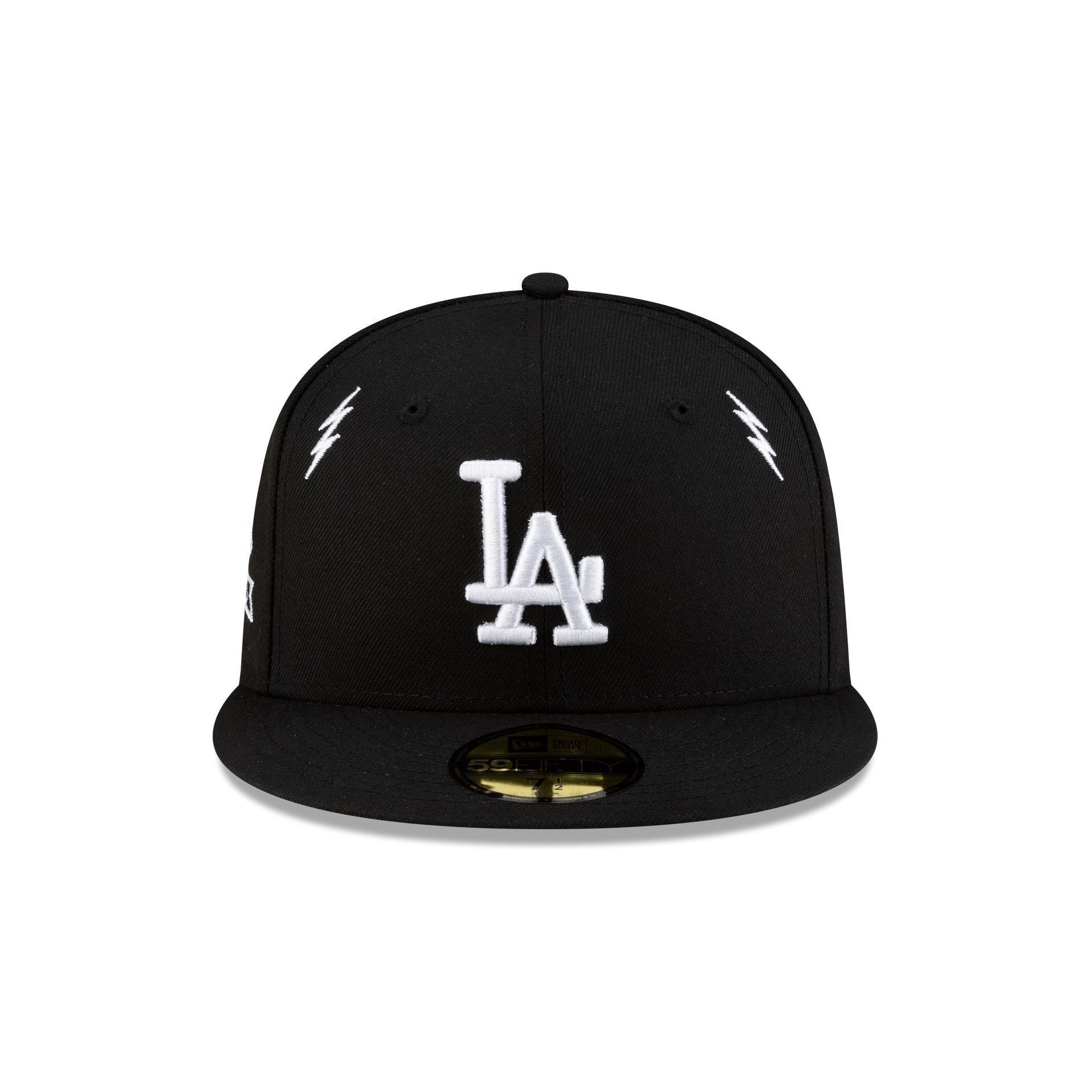 Diet Starts Monday x Los Angeles Dodgers Lightening Bolts 59FIFTY Fitted Hat - Image 2