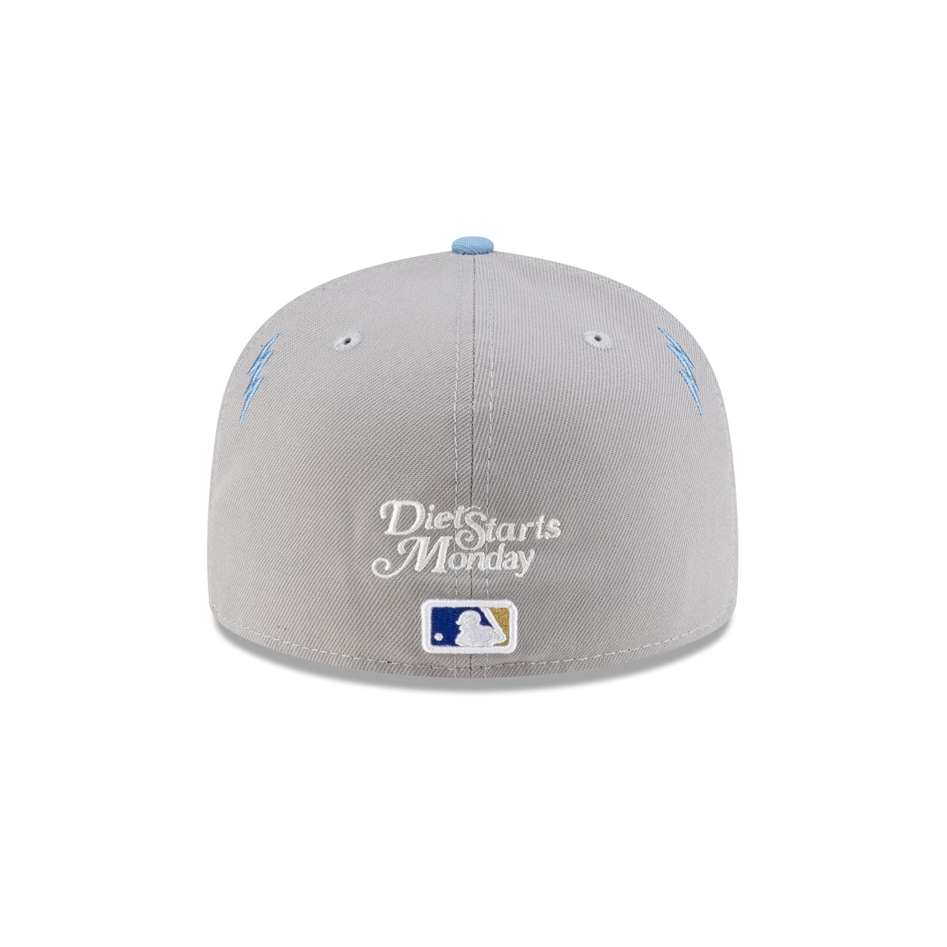 Diet Starts Monday x Kansas City Royals Lightening Bolts 59FIFTY Fitted Hat - Image 6