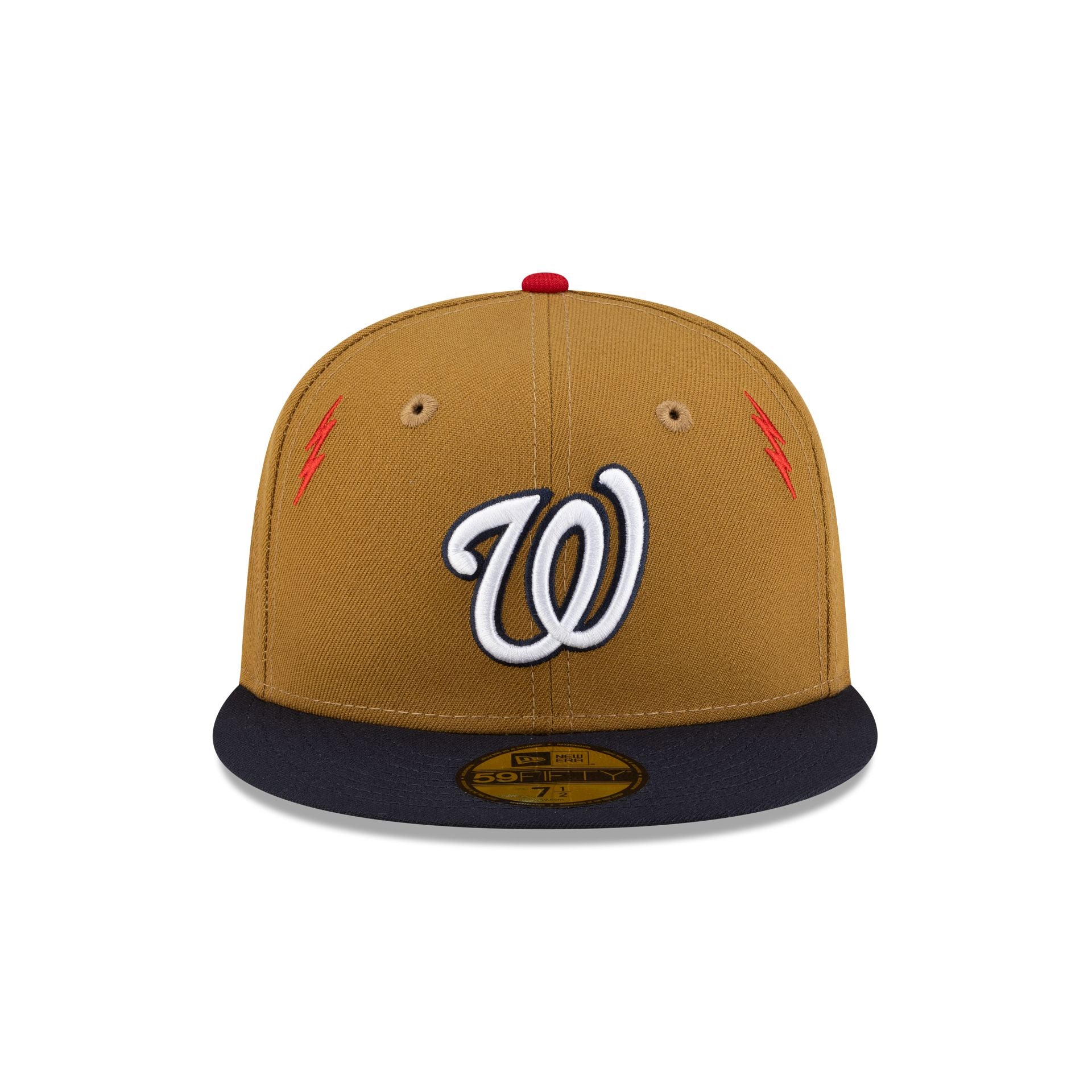 Diet Starts Monday x Washington Nationals Lightening Bolts 59FIFTY Fitted Hat - Image 2