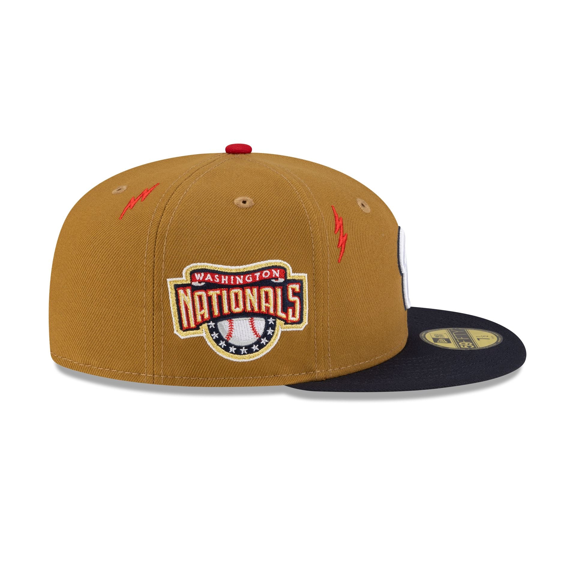Diet Starts Monday x Washington Nationals Lightening Bolts 59FIFTY Fitted Hat - Image 5