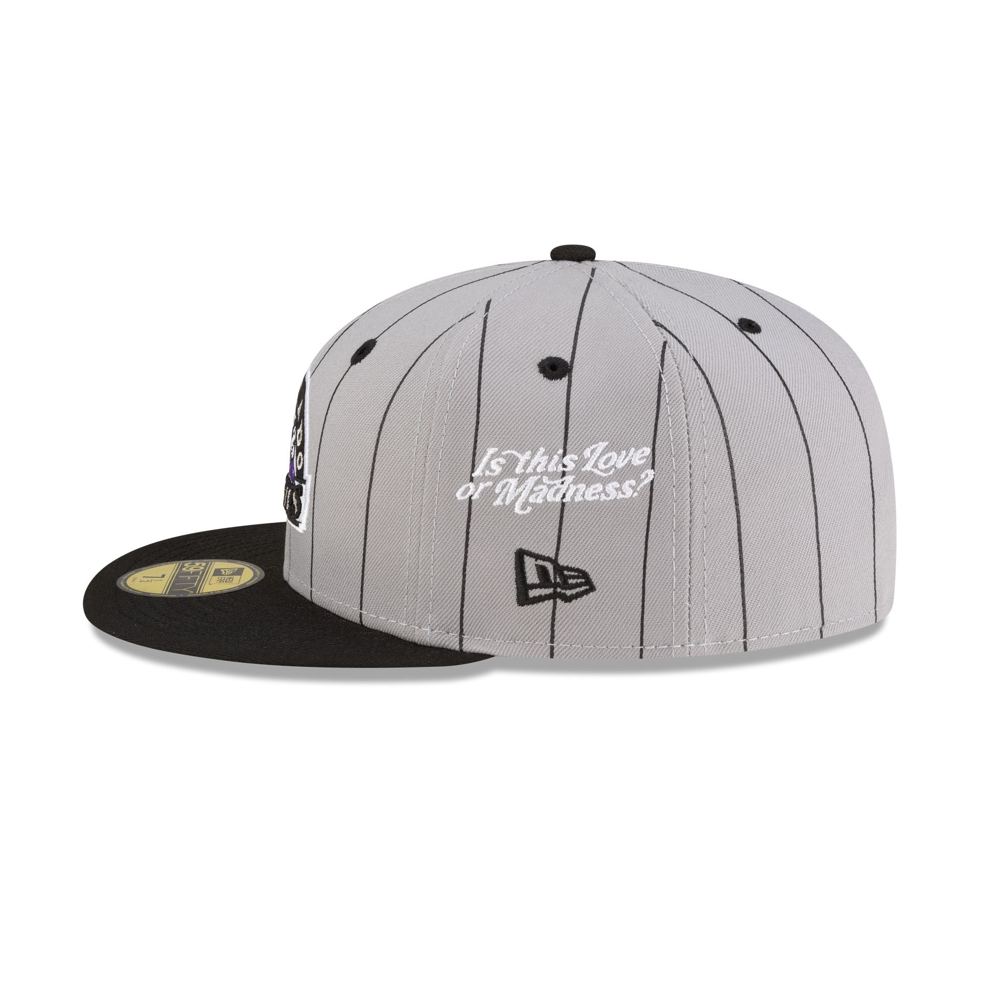 Diet Starts Monday x Colorado Rockies Pinstripe 59FIFTY Fitted Hat - Image 4