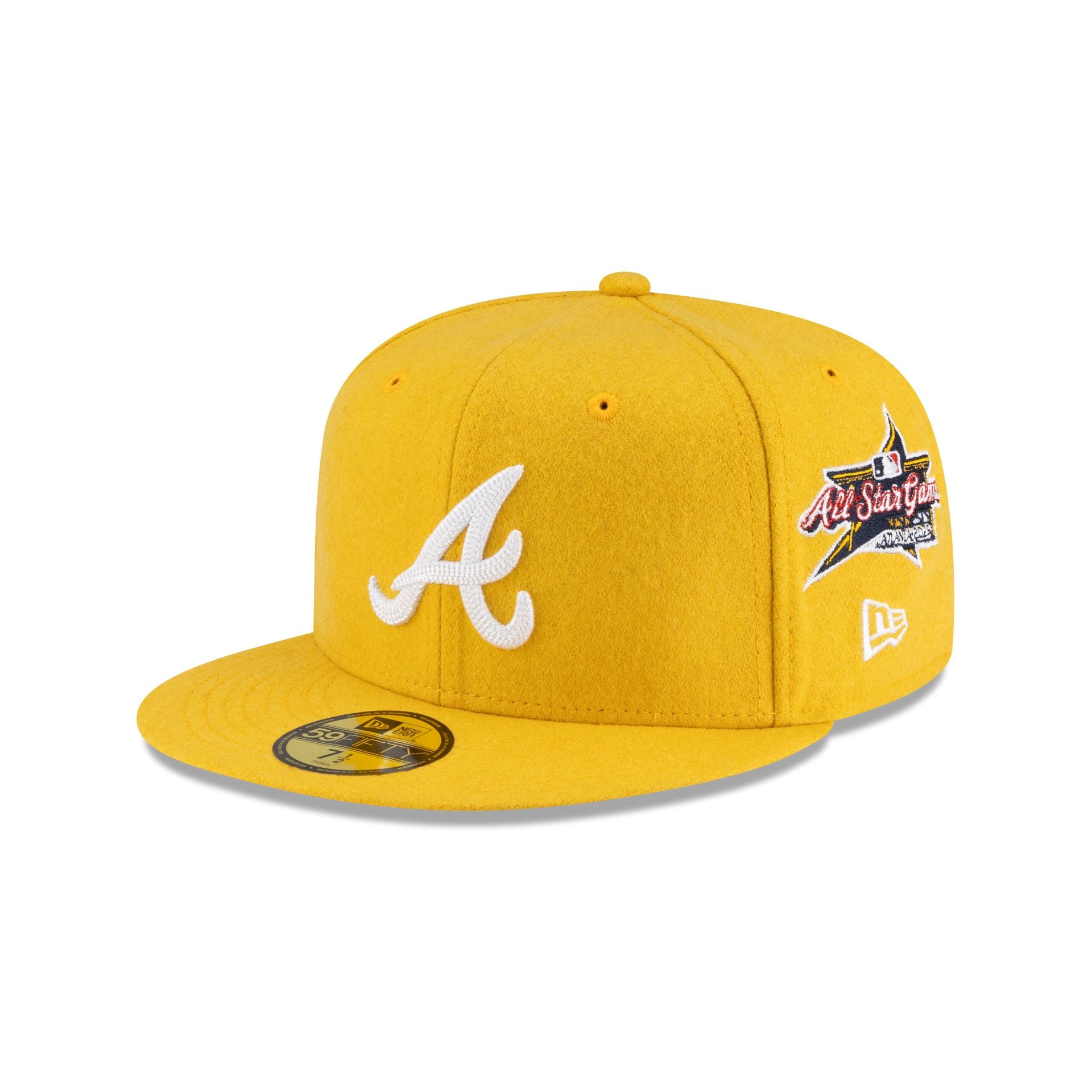 Diet Starts Monday x Atlanta Braves Gold Wool 59FIFTY Fitted Hat - Image 3