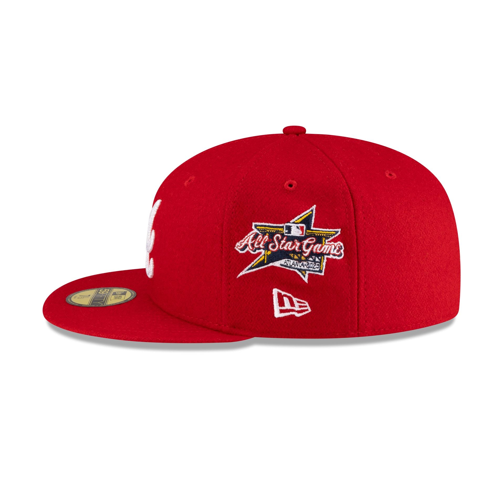 Diet Starts Monday x Atlanta Braves Red Wool 59FIFTY Fitted Hat - Image 5
