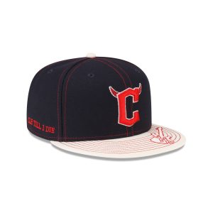 mgk x Cleveland Guardians Navy 59FIFTY Fitted Hat