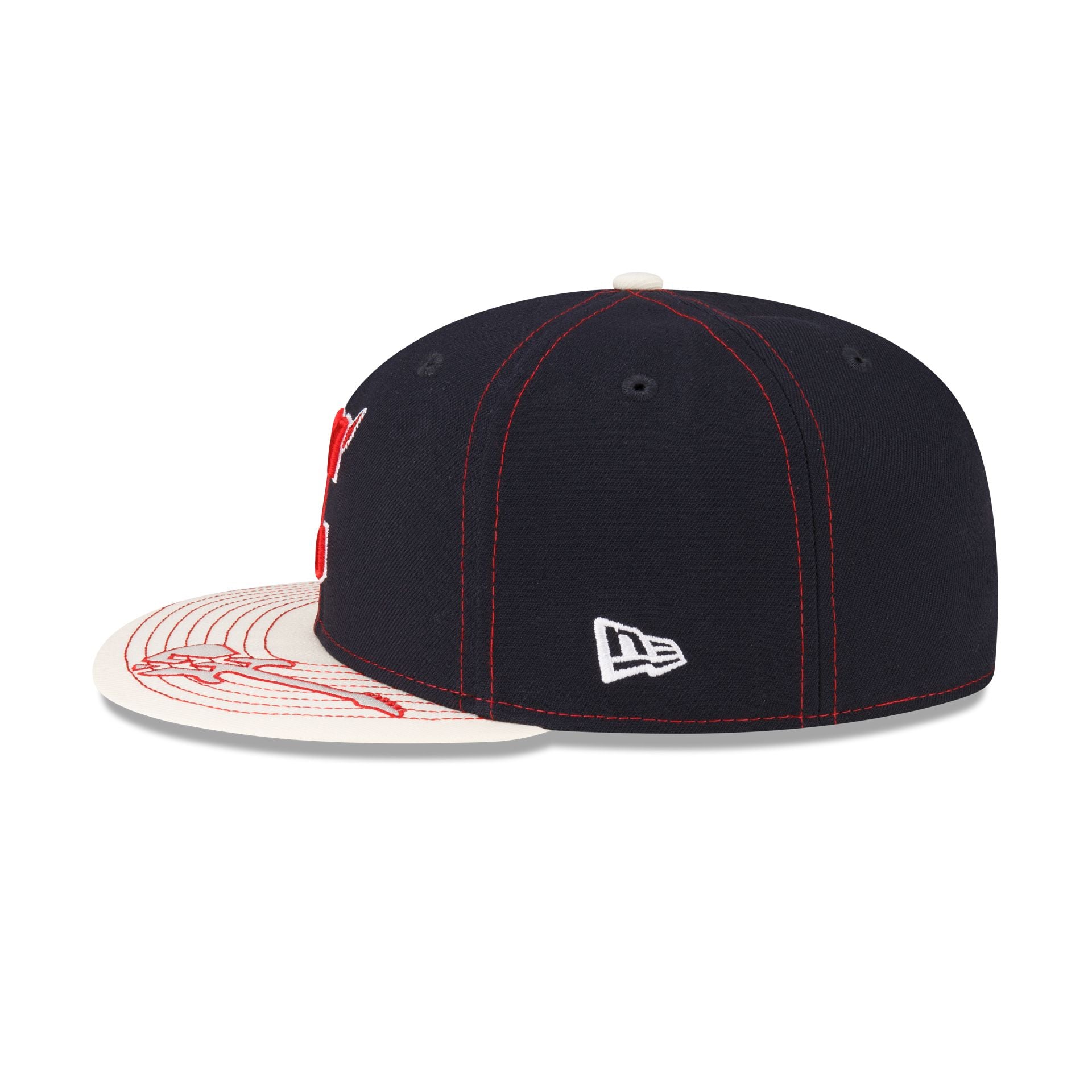 mgk x Cleveland Guardians Navy 59FIFTY Fitted Hat - Image 5