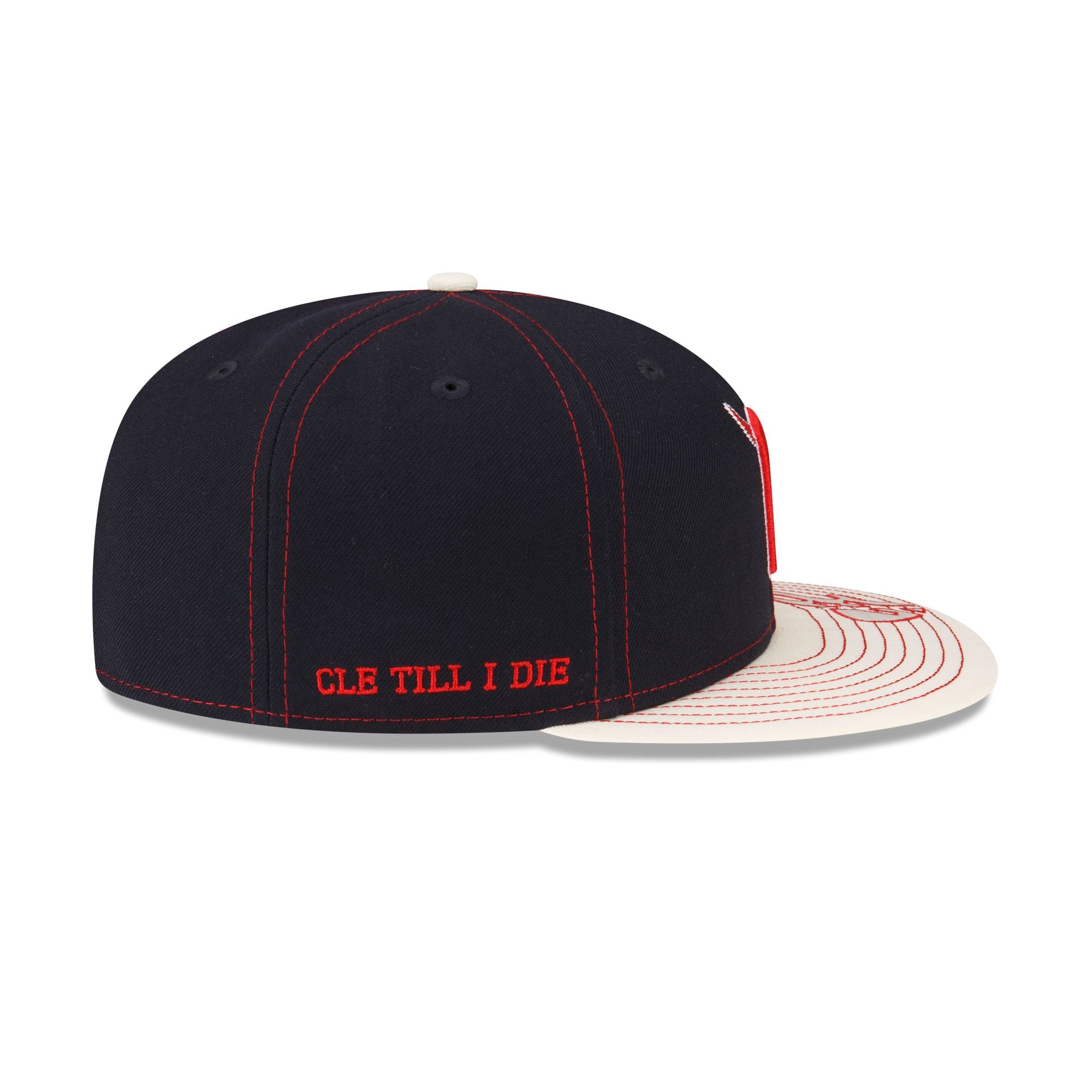 mgk x Cleveland Guardians Navy 59FIFTY Fitted Hat - Image 4