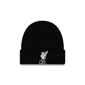 Liverpool FC Core Black Cuff Knit Beanie