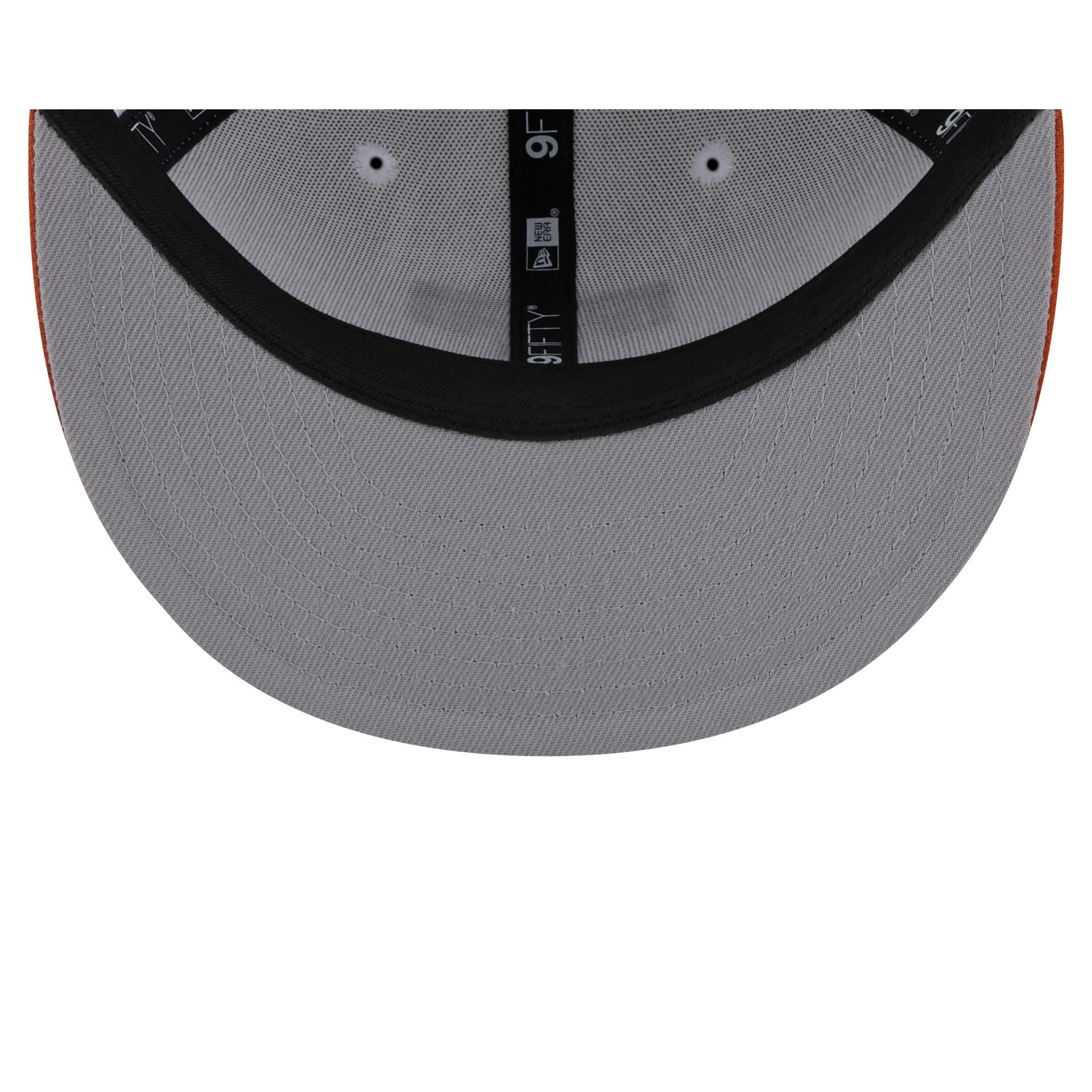 Texas Longhorns Chrome White 9FIFTY Snapback Hat - Image 7