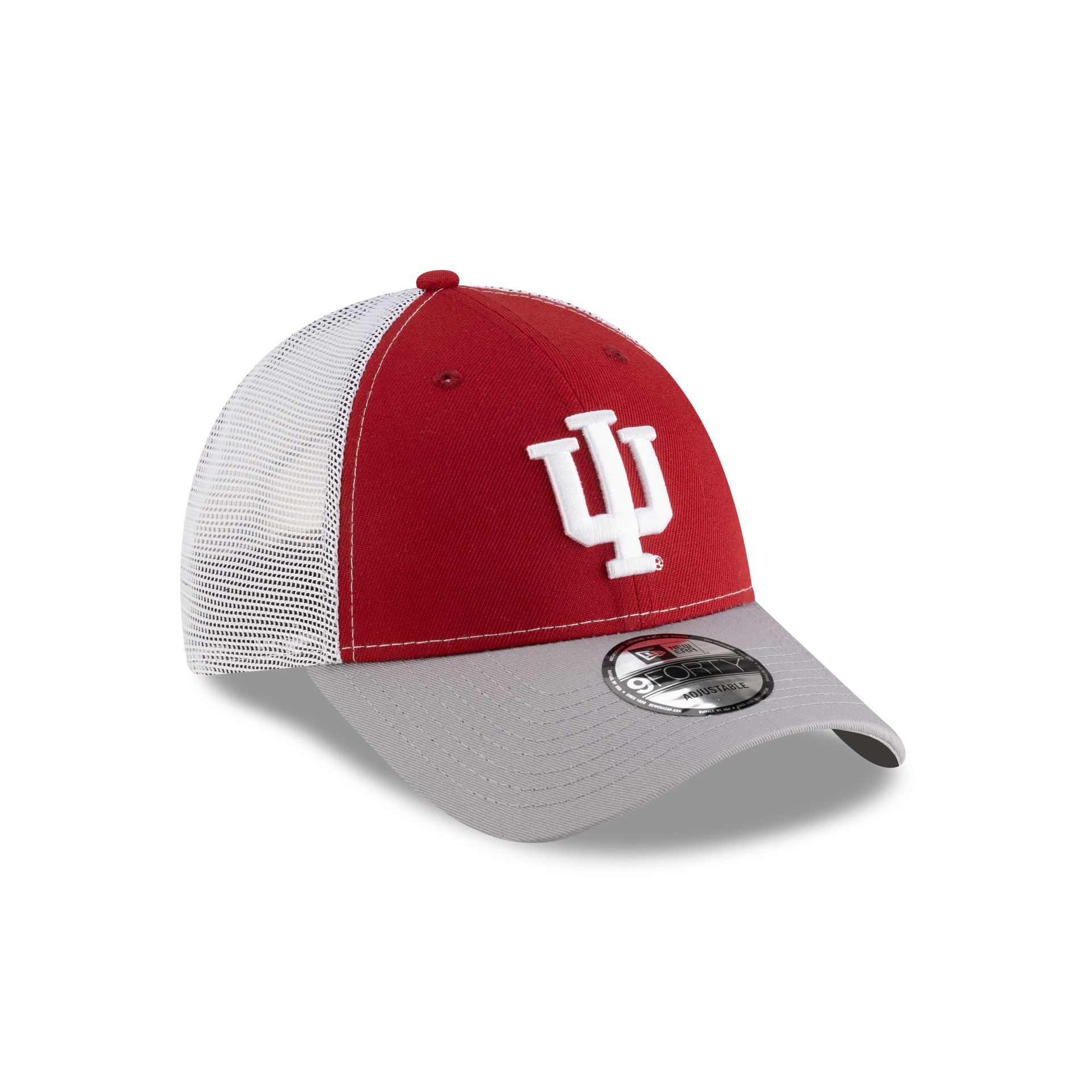 Indiana Hoosiers Pinot Gray 9FORTY Trucker - Image 3