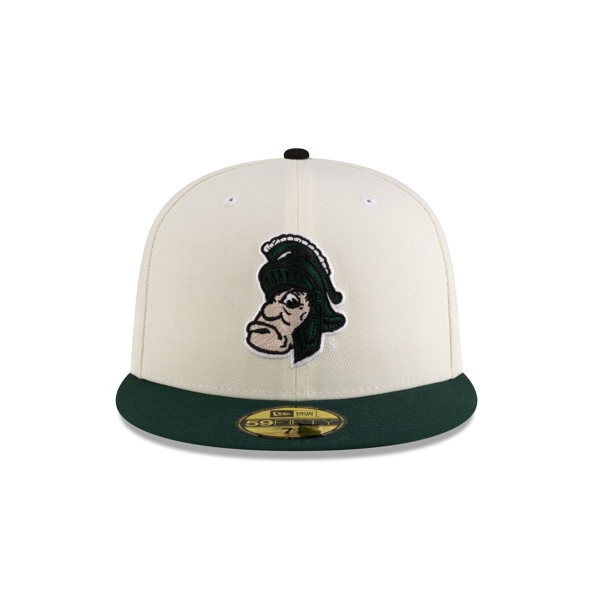 Michigan State Spartans College Vault Chrome Green 59FIFTY Fitted - Image 2