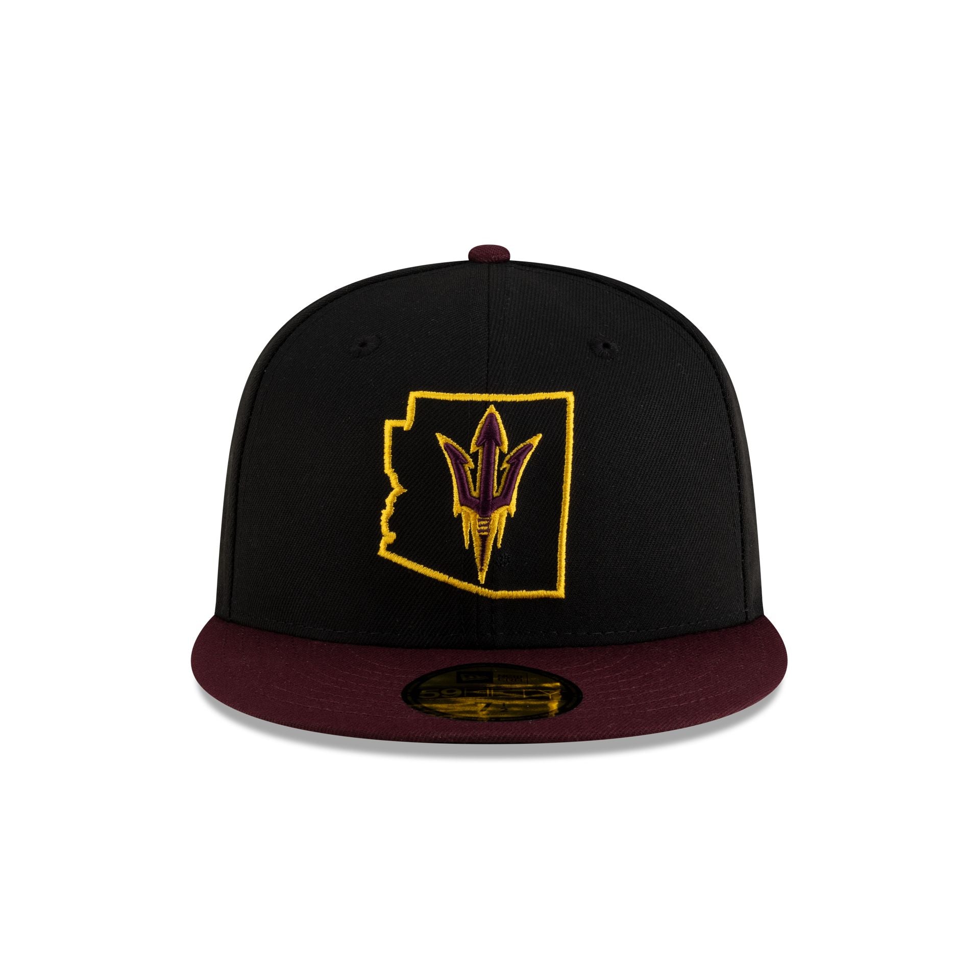 Arizona State Sun Devils Black Maroon 59FIFTY Fitted - Image 2