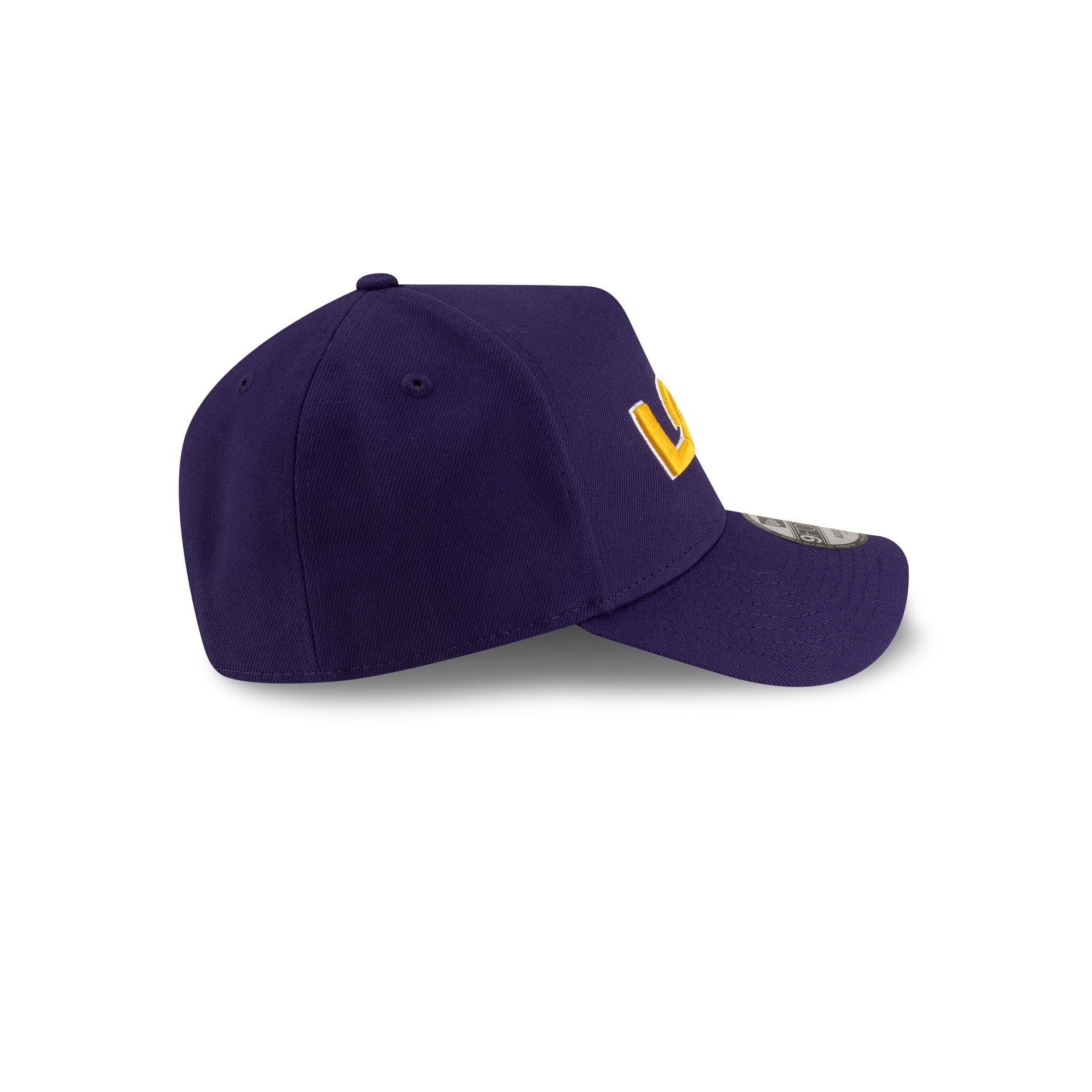LSU Tigers Purple 9FORTY A-Frame Snapback Hat - Image 5