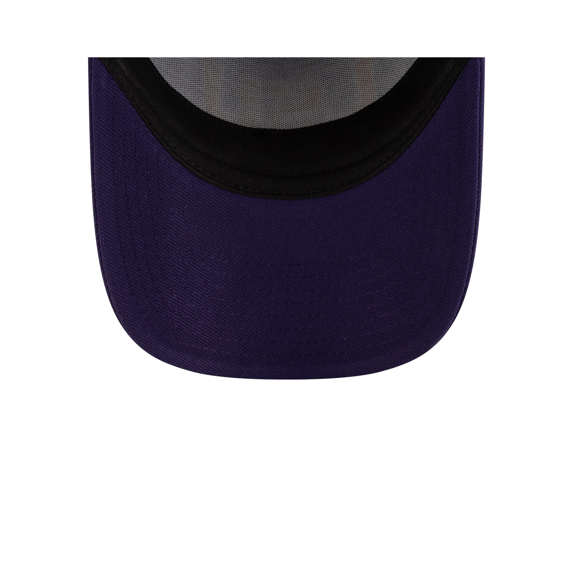 LSU Tigers Purple 9FORTY A-Frame Snapback Hat - Image 7