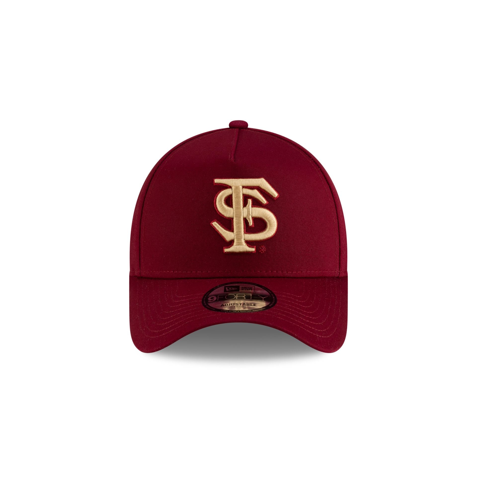 Florida State Seminoles Cardinal Red 9FORTY A-Frame Snapback Hat - Image 2