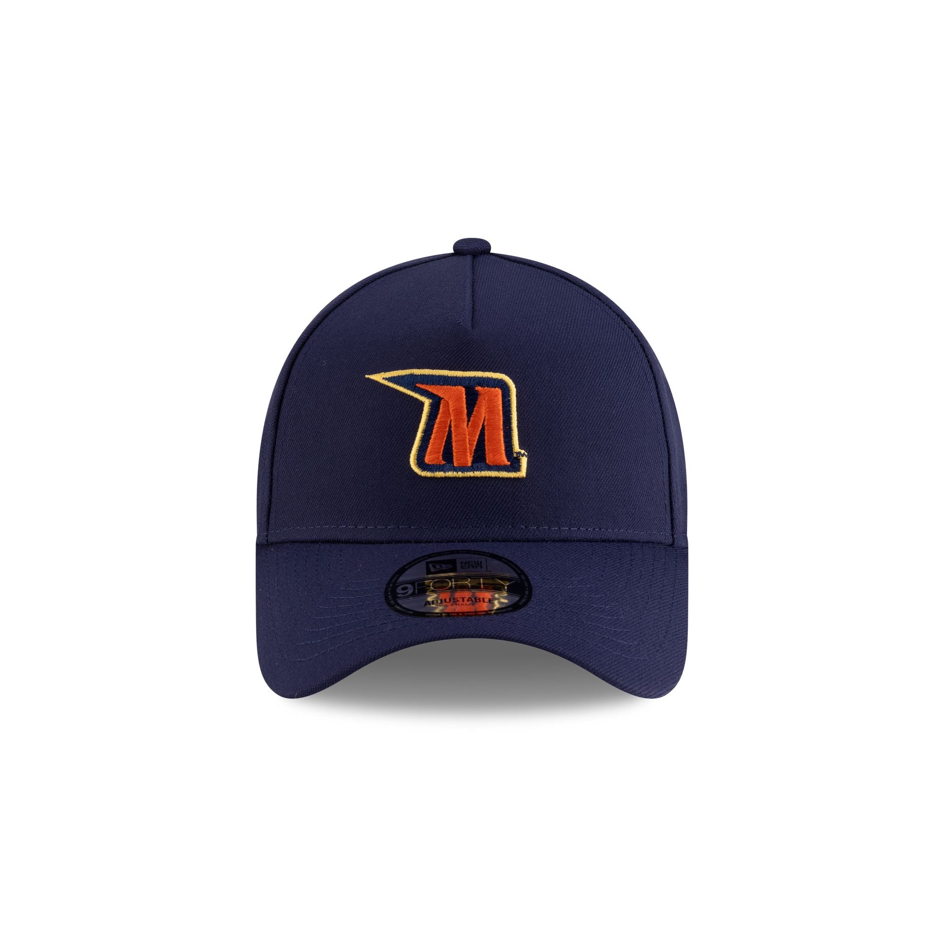 Morgan State Bears Light Navy 9FORTY A-Frame Snapback Hat - Image 2