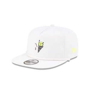 New Era Golf White Logo Golfer Hat