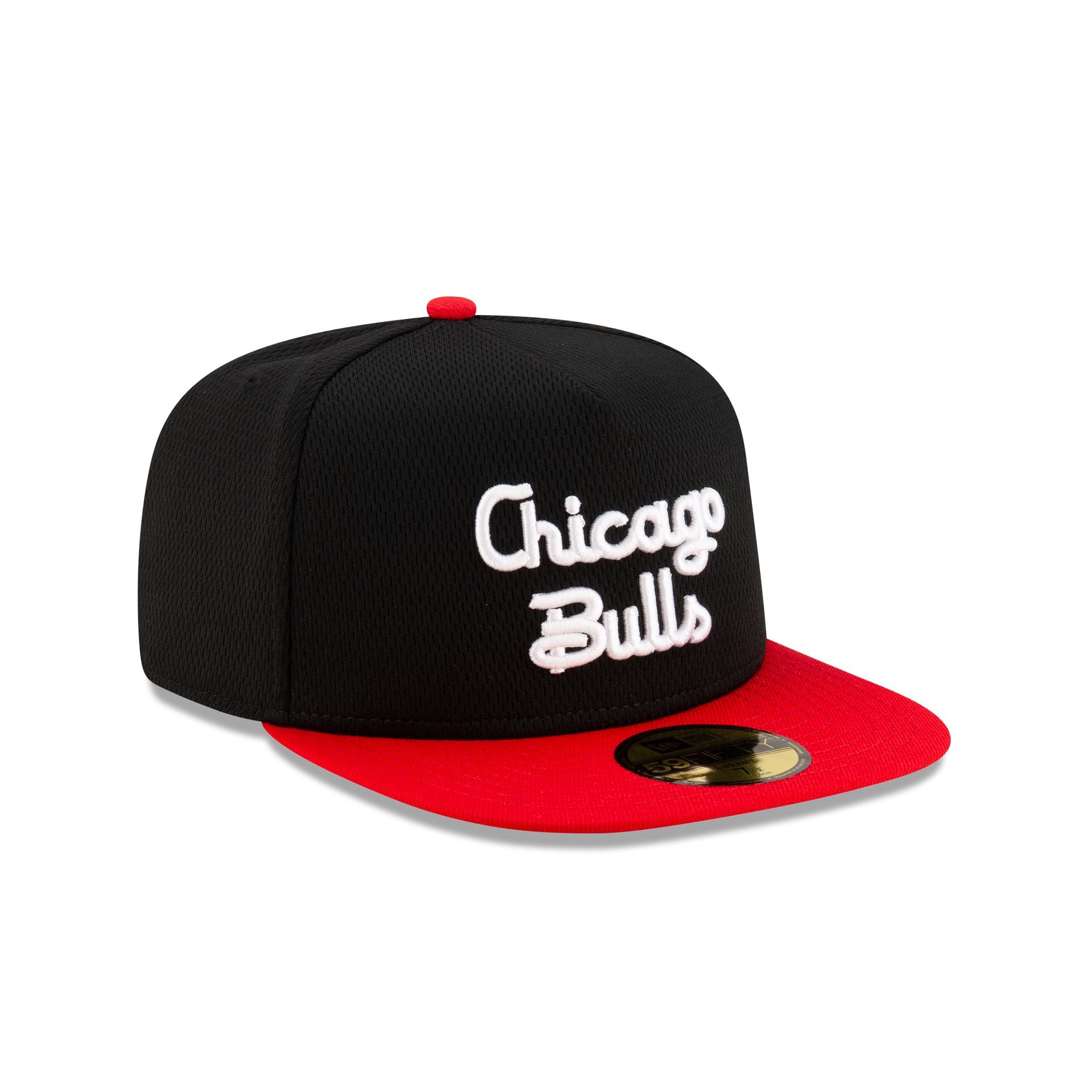 Chicago Bulls Dashmark Mesh 59FIFTY A-Frame Fitted Hat - Image 3